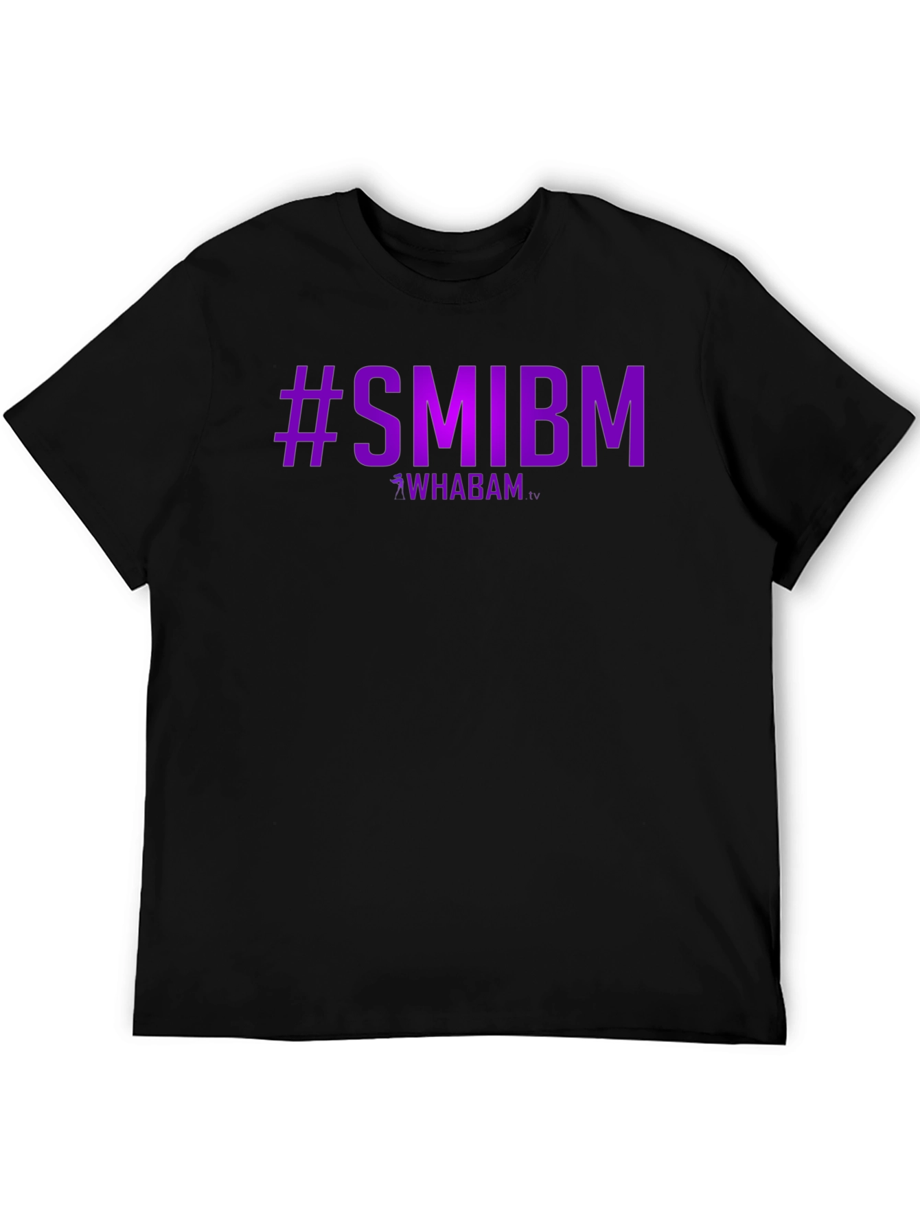 #SMIBM Whabam Graphic Tee - Stylish Black T-Shirt