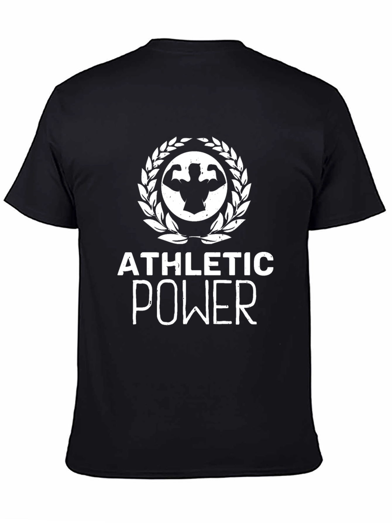 Athletic Power T-Shirt - Fitness Gym Motivation Tee