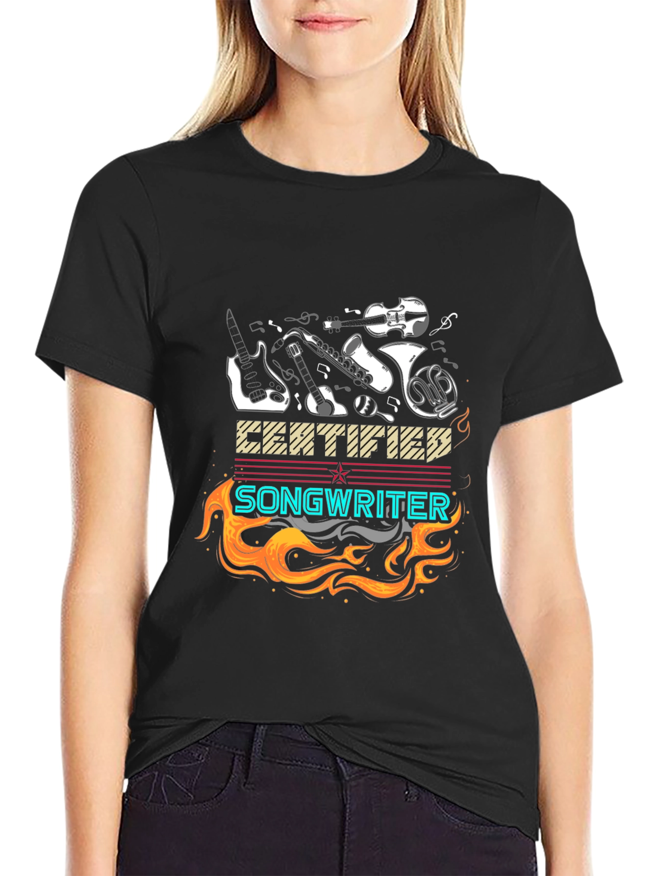 Certified Songwriter Graphic T-Shirt