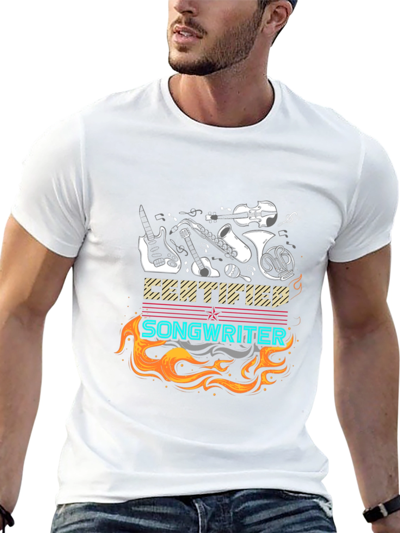 Certified Songwriter Graphic T-Shirt