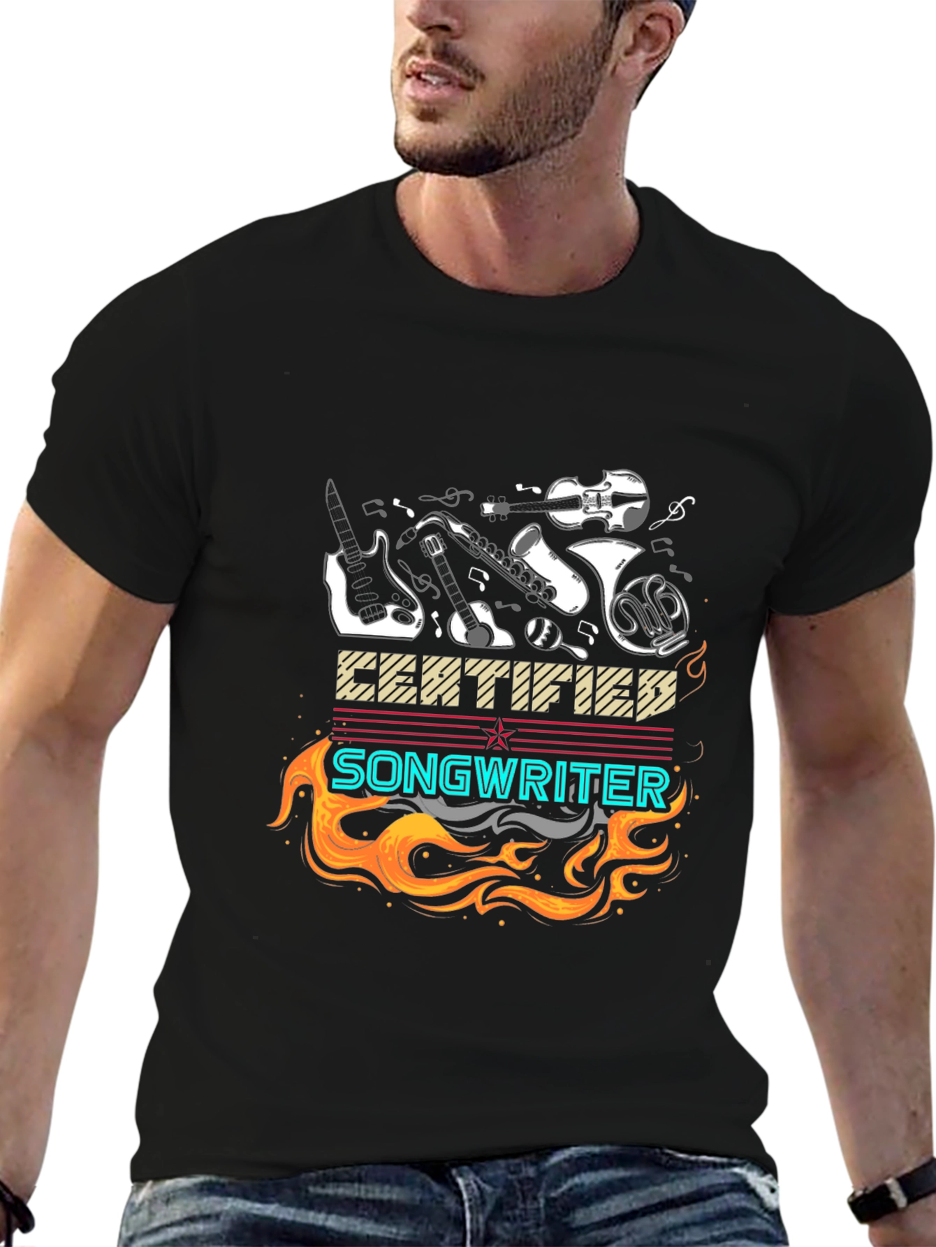 Certified Songwriter Graphic T-Shirt