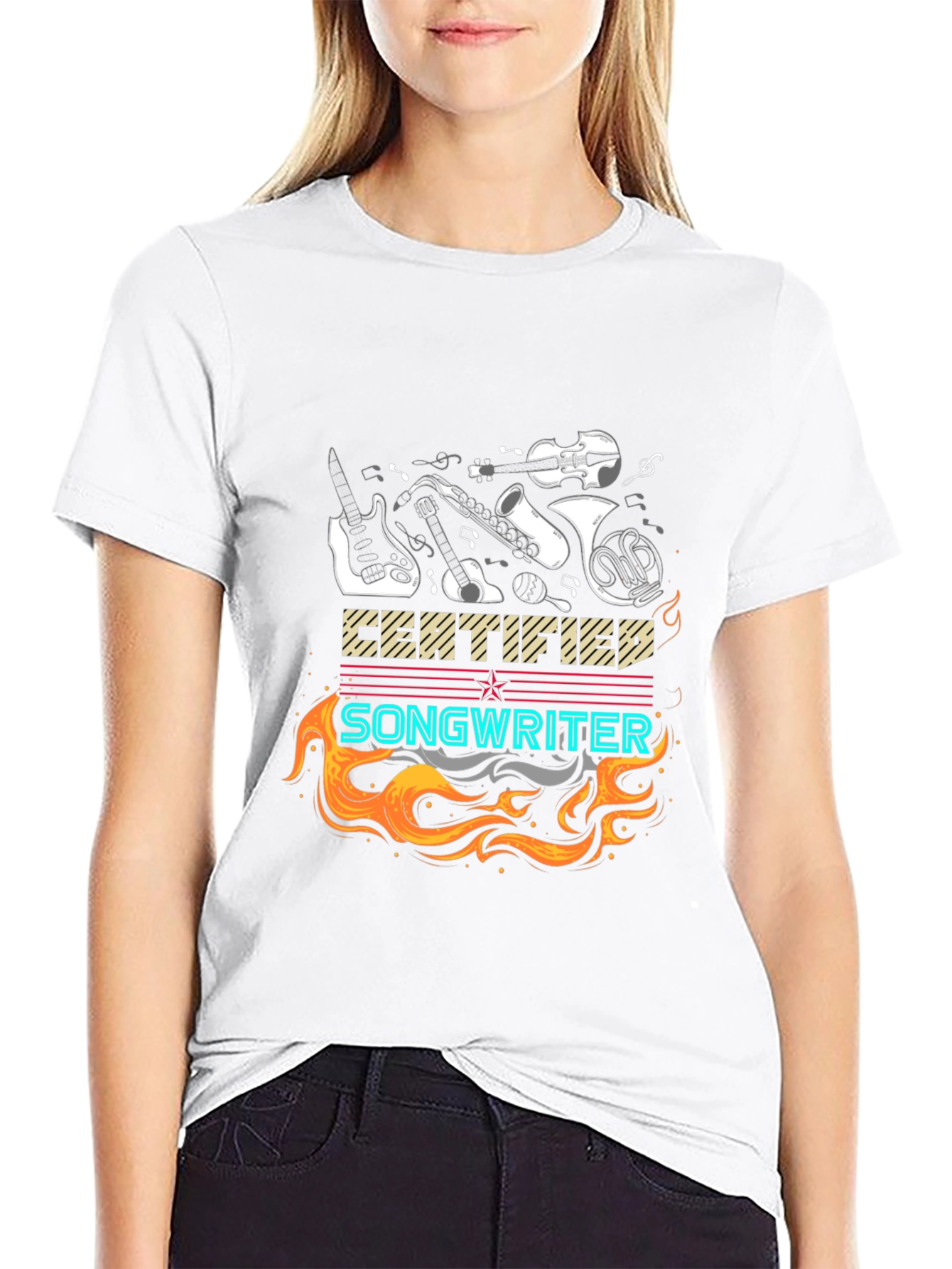 Certified Songwriter Graphic T-Shirt