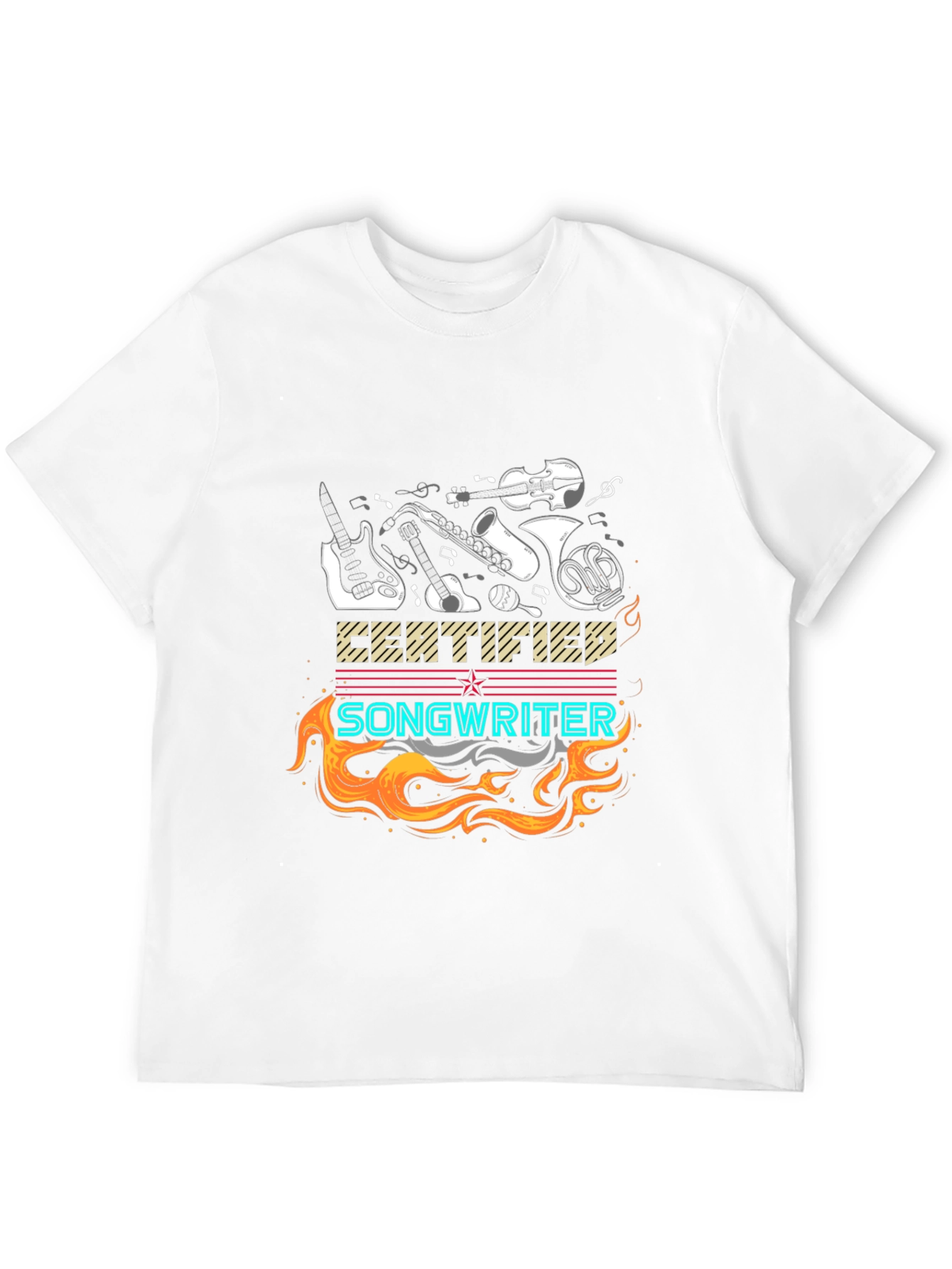 Certified Songwriter Graphic T-Shirt
