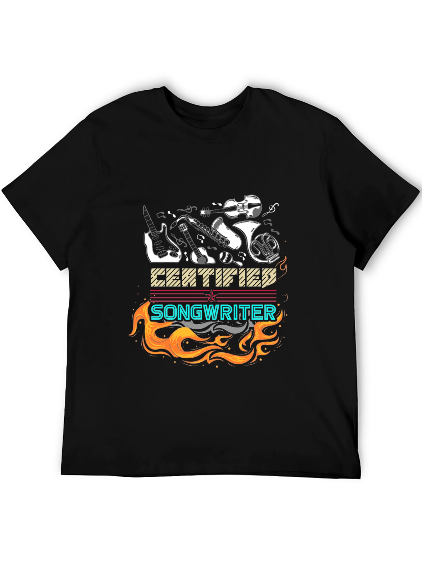 Certified Songwriter Graphic T-Shirt