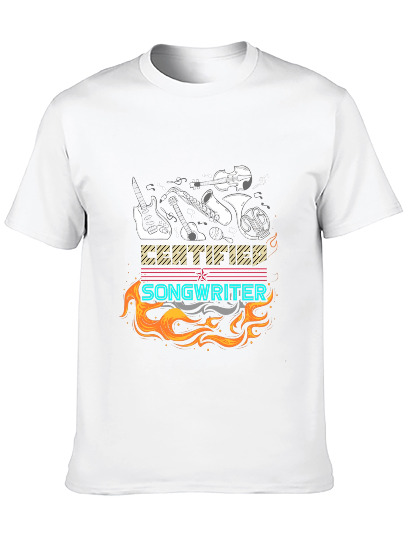 Certified Songwriter Graphic T-Shirt