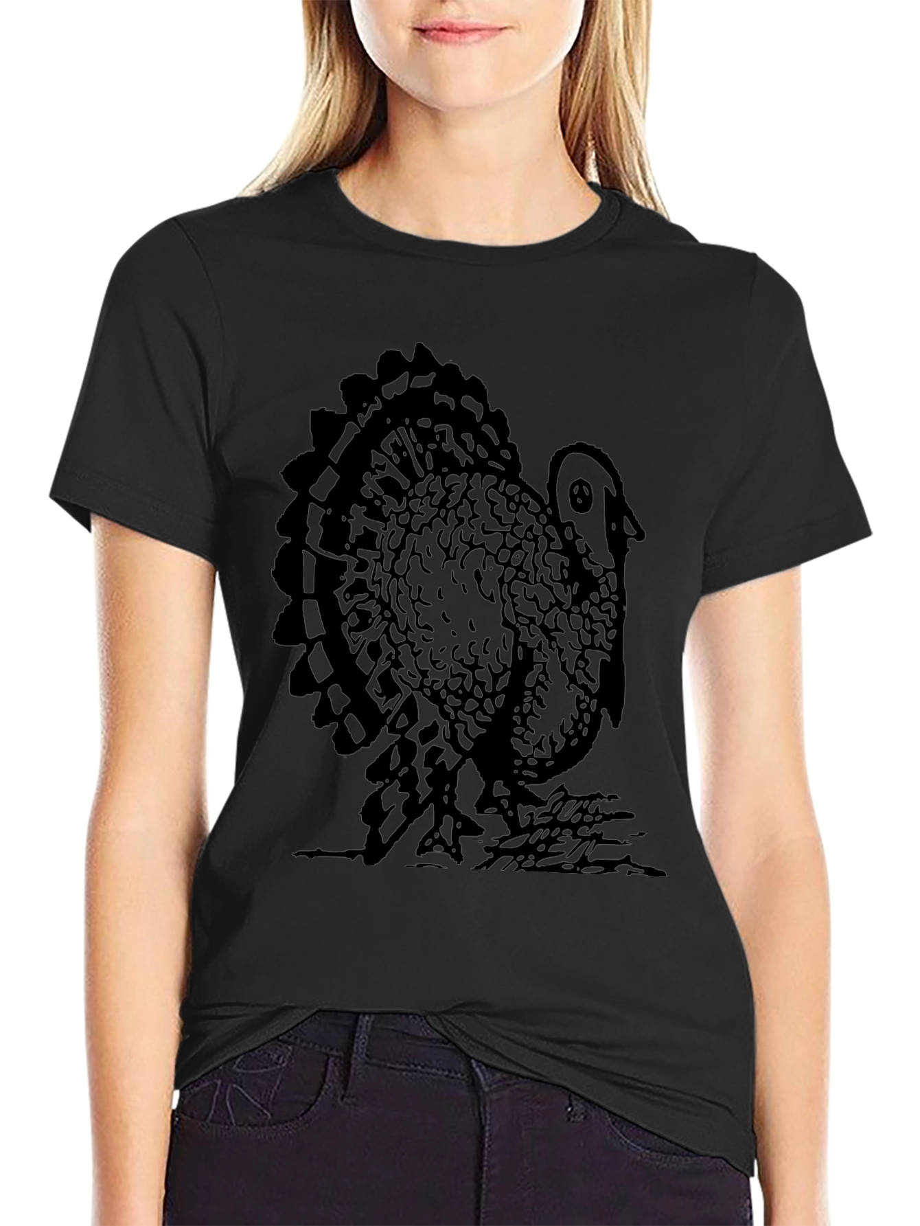Turkey Graphic Tee - Thanksgiving Holiday Shirt