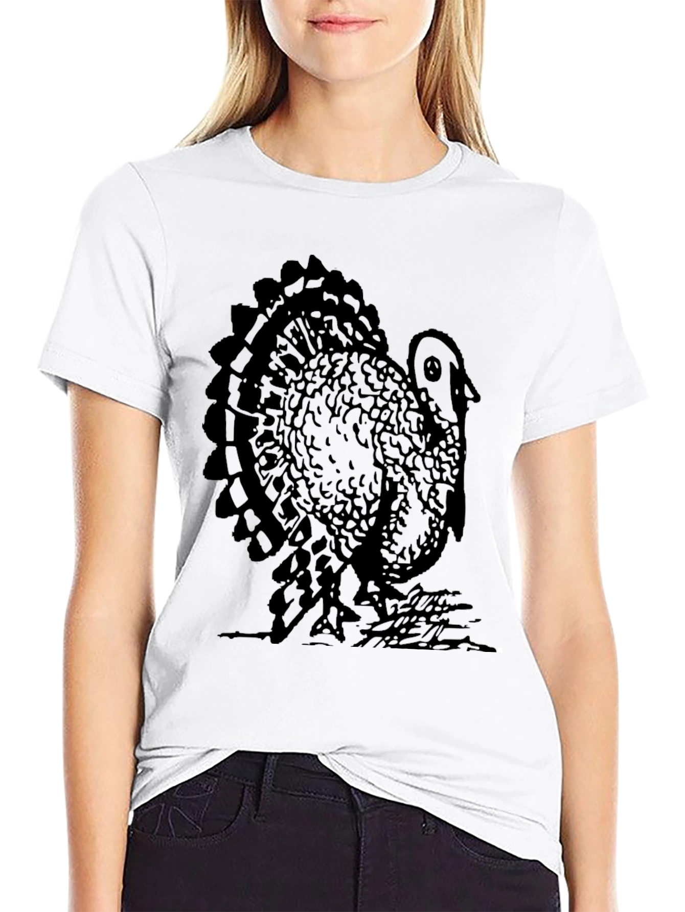 Turkey Graphic Tee - Thanksgiving Holiday Shirt