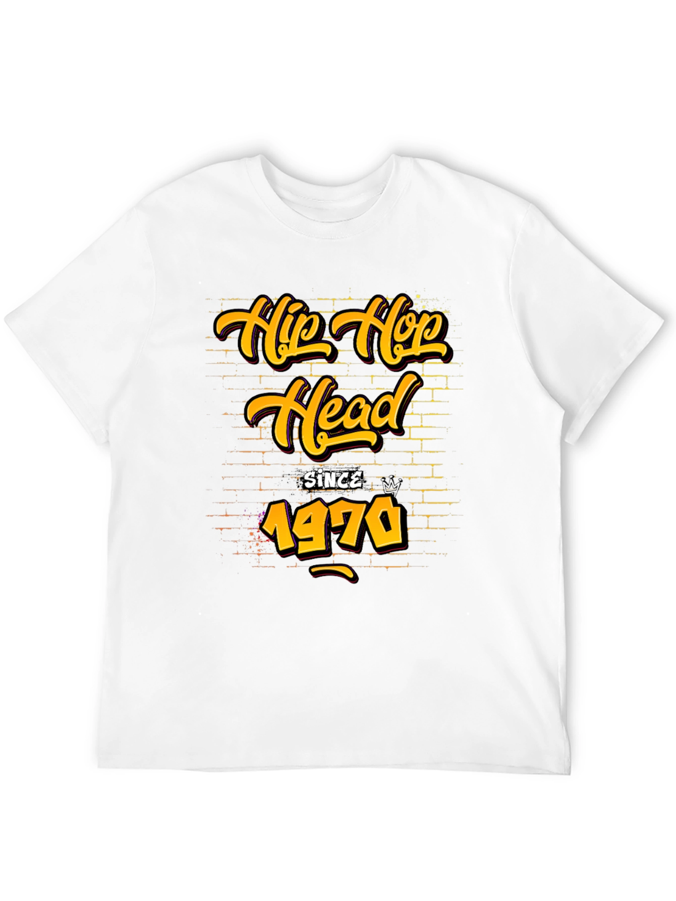 Hip Hop Head Since 1970 T-Shirt