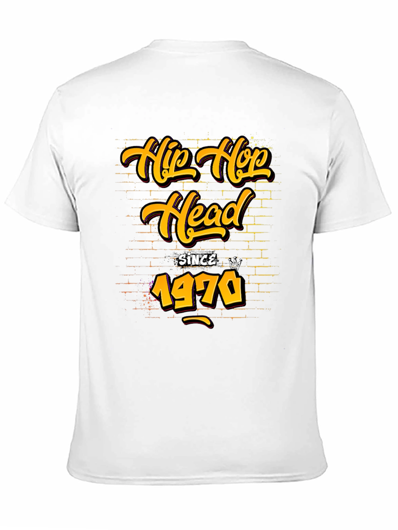 Hip Hop Head Since 1970 T-Shirt