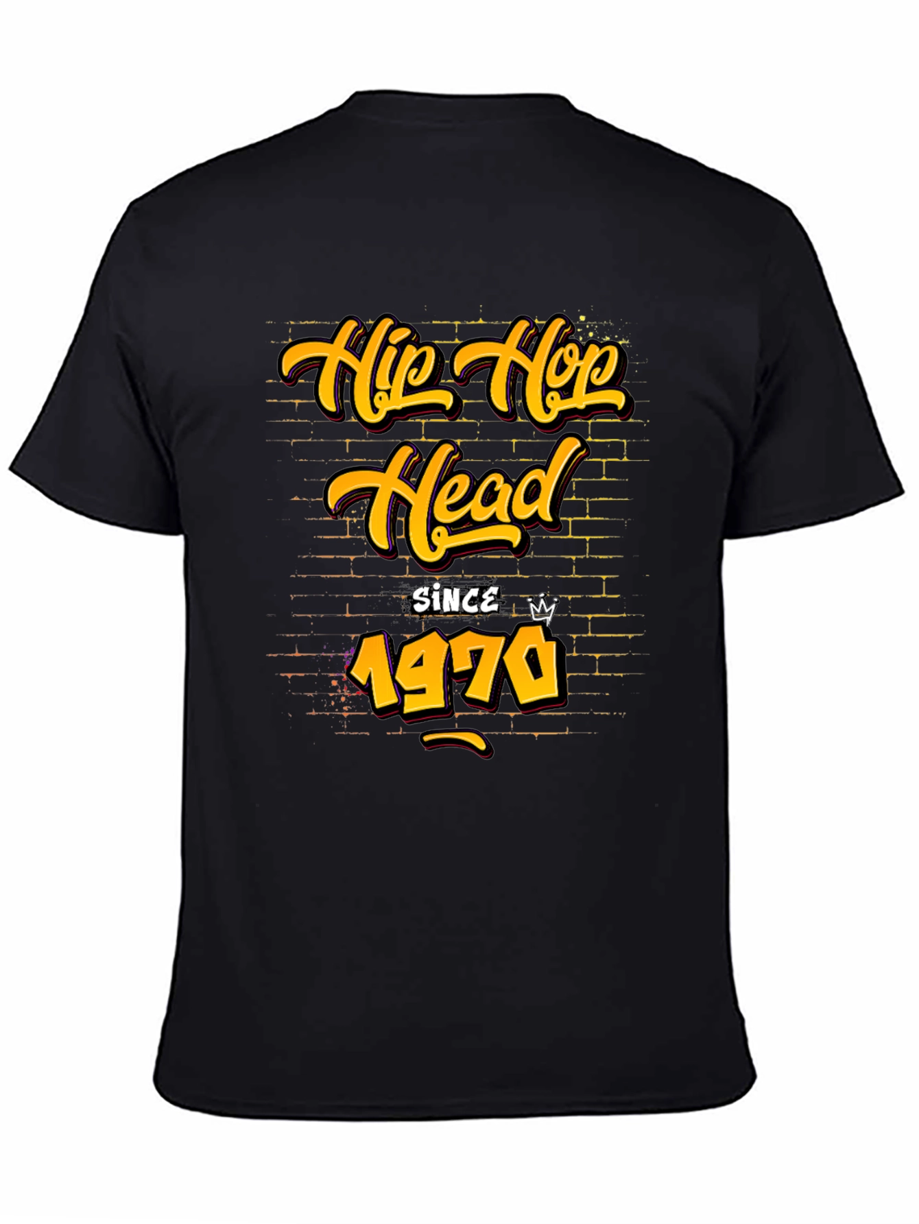 Hip Hop Head Since 1970 T-Shirt