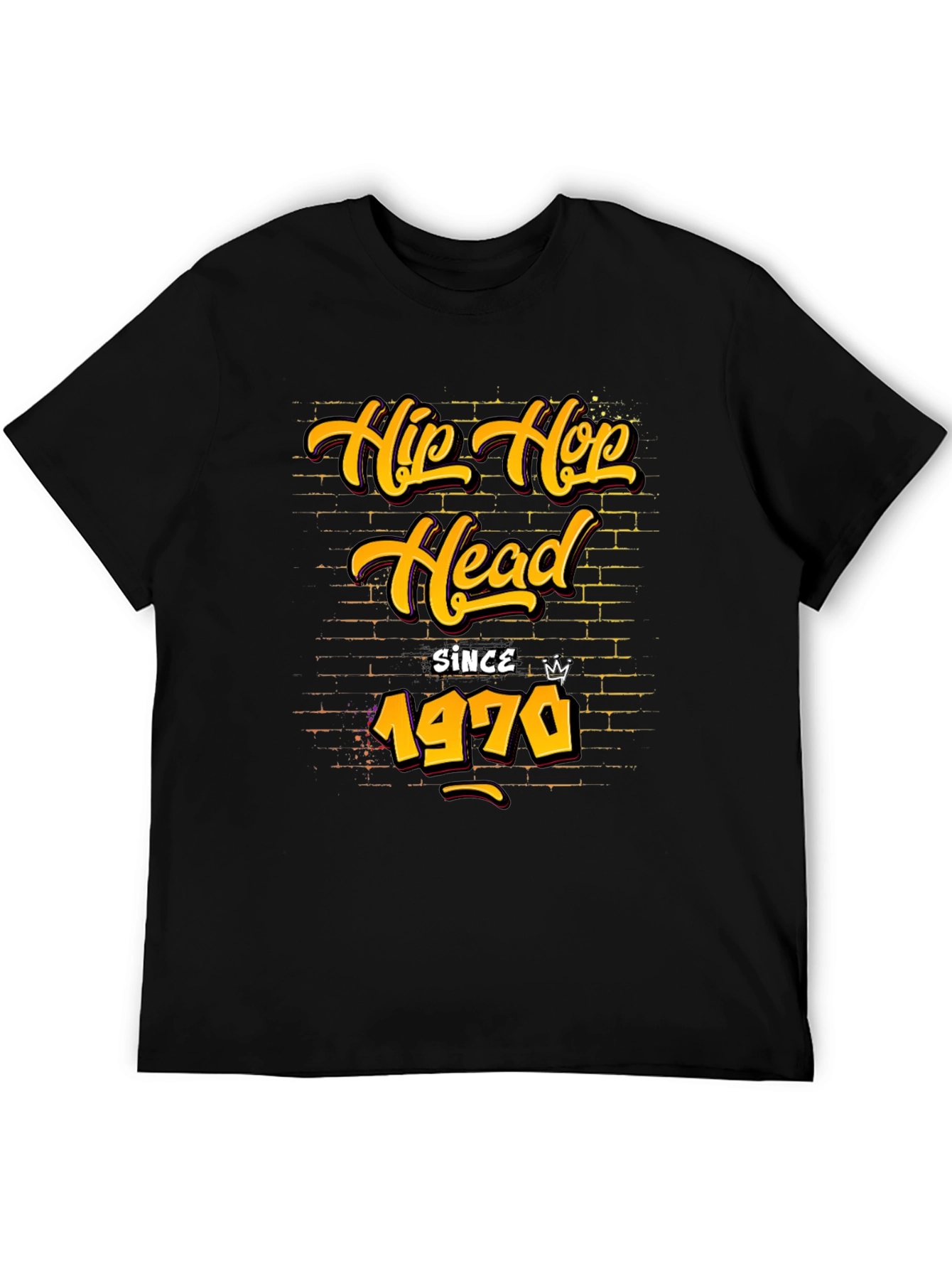 Hip Hop Head Since 1970 T-Shirt