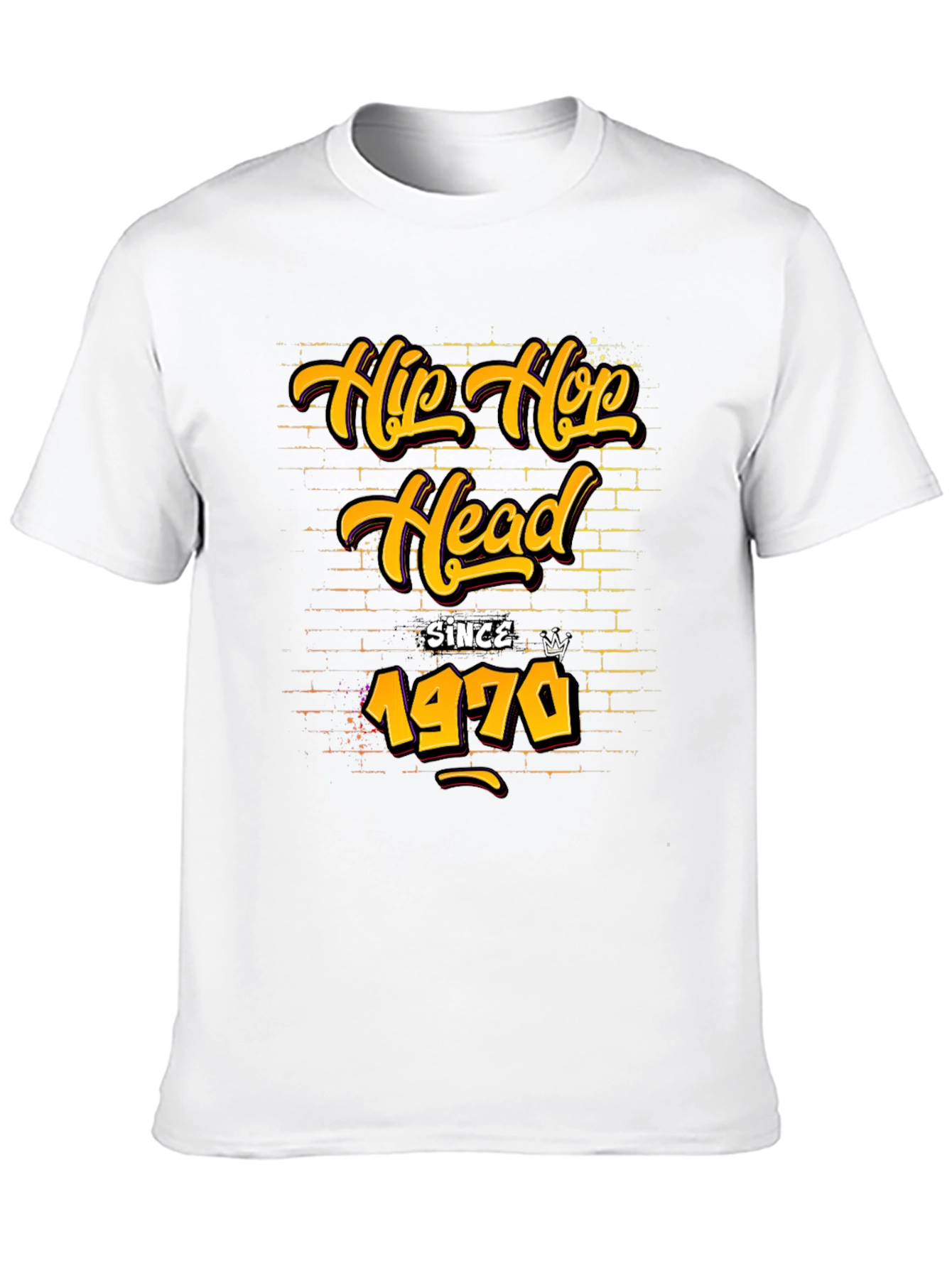 Hip Hop Head Since 1970 T-Shirt