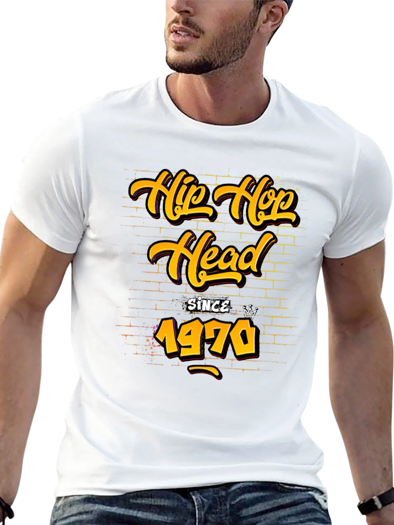 Hip Hop Head Since 1970 T-Shirt