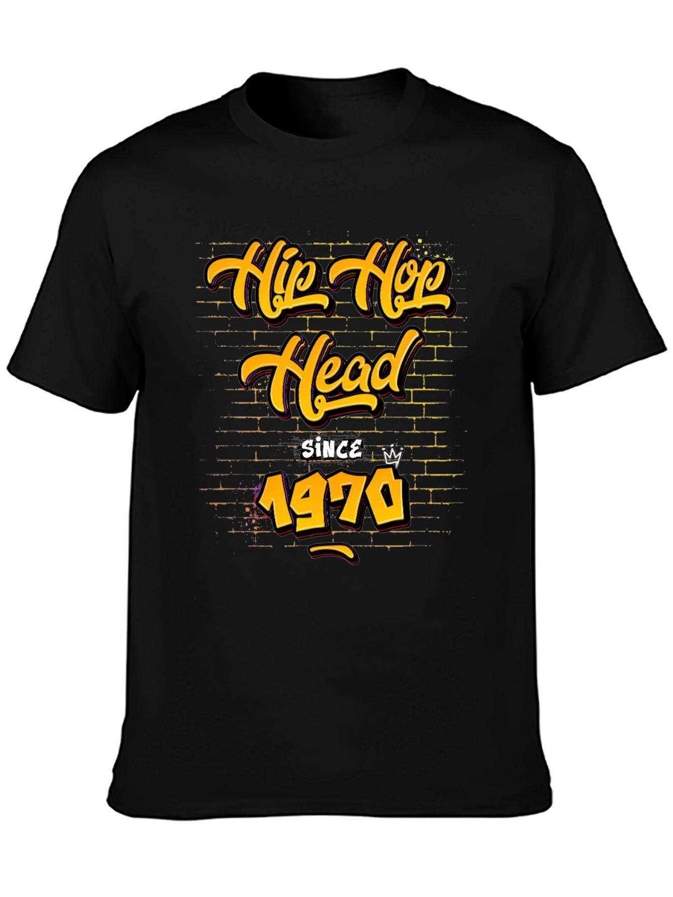 Hip Hop Head Since 1970 T-Shirt