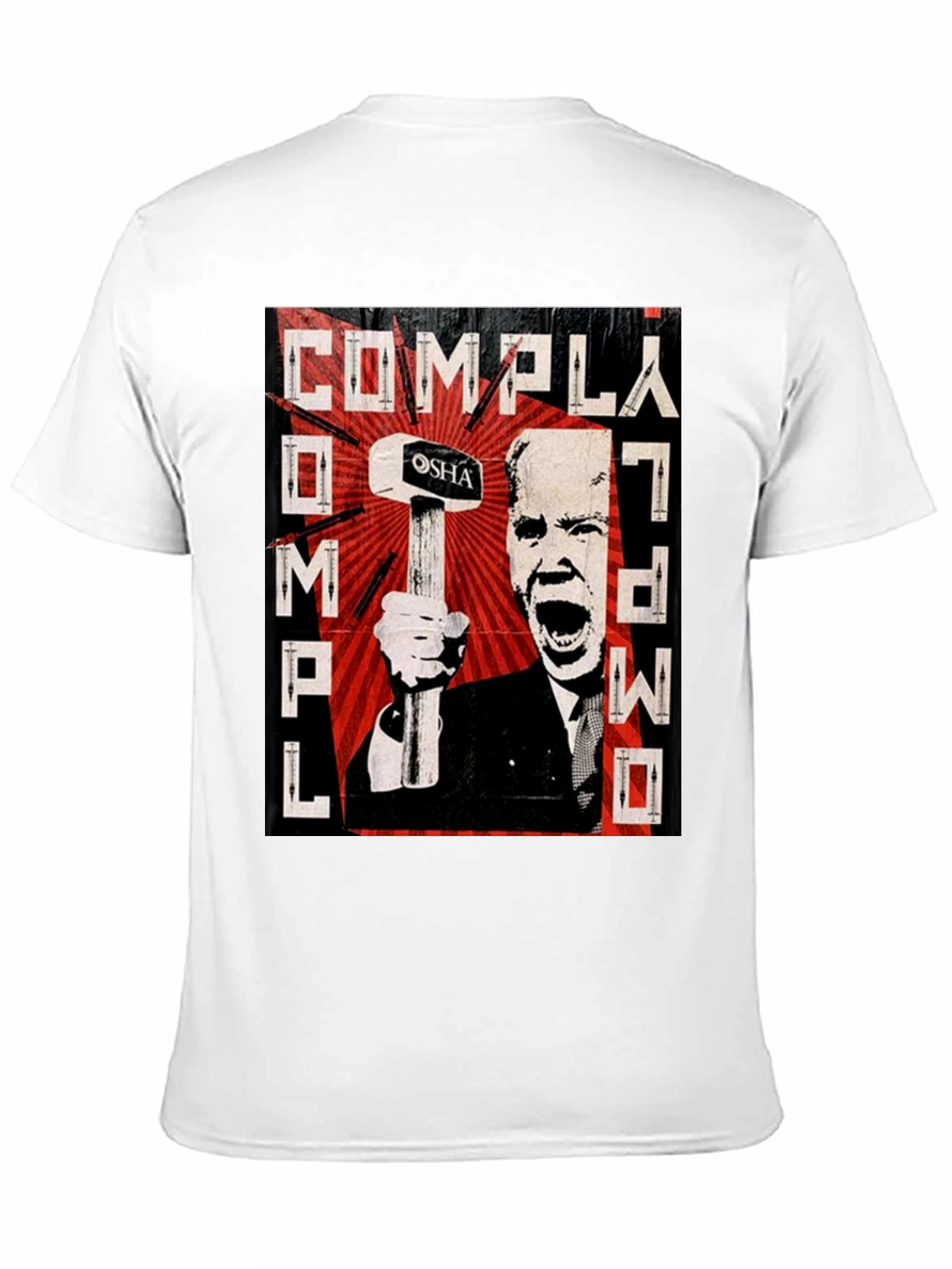 Comply or Die Graphic Tee - Black
