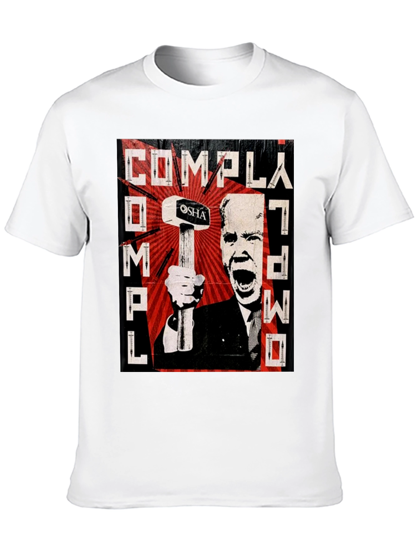 Comply or Die Graphic Tee - Black