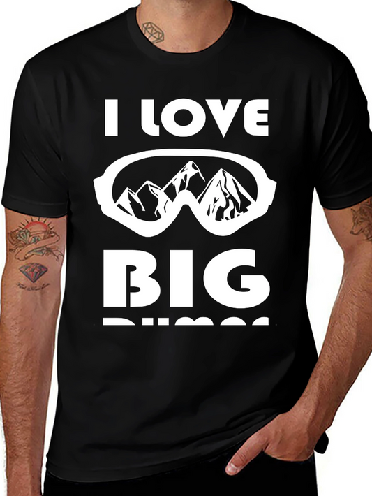 I Love Big Bumps Ski T-Shirt