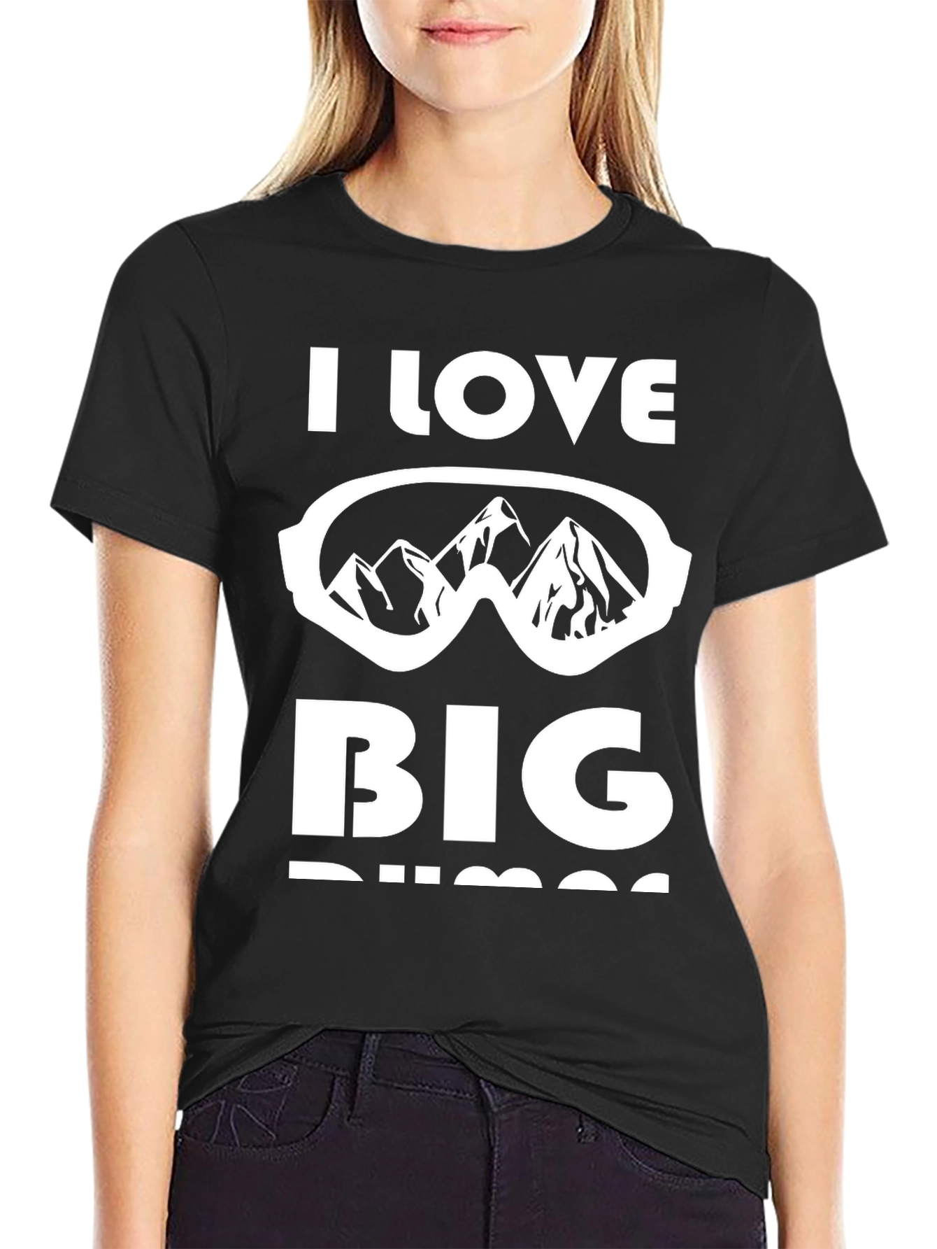I Love Big Bumps Ski T-Shirt