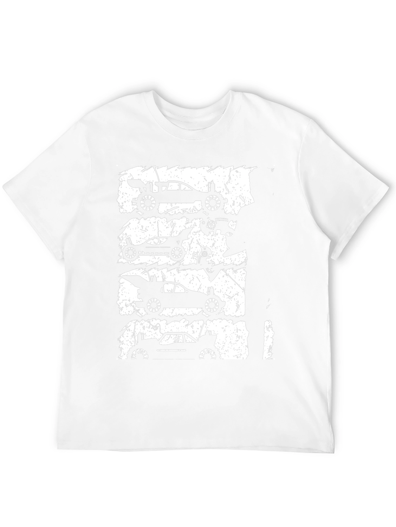 RC Car Silhouette Graphic Tee - Black