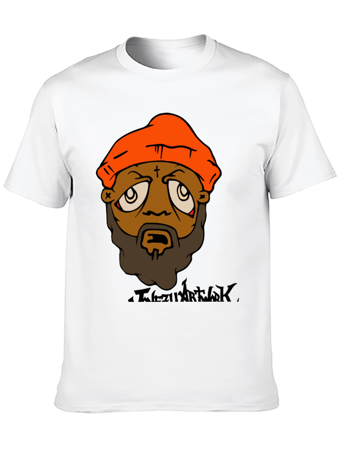 Cartoon Face Graphic Tee