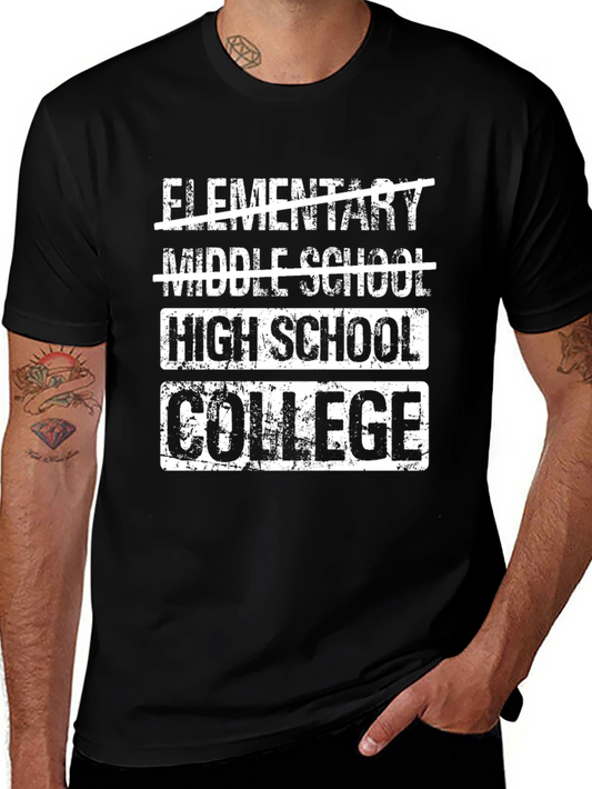 College Graduate T-Shirt - Humorous Graduation Tee