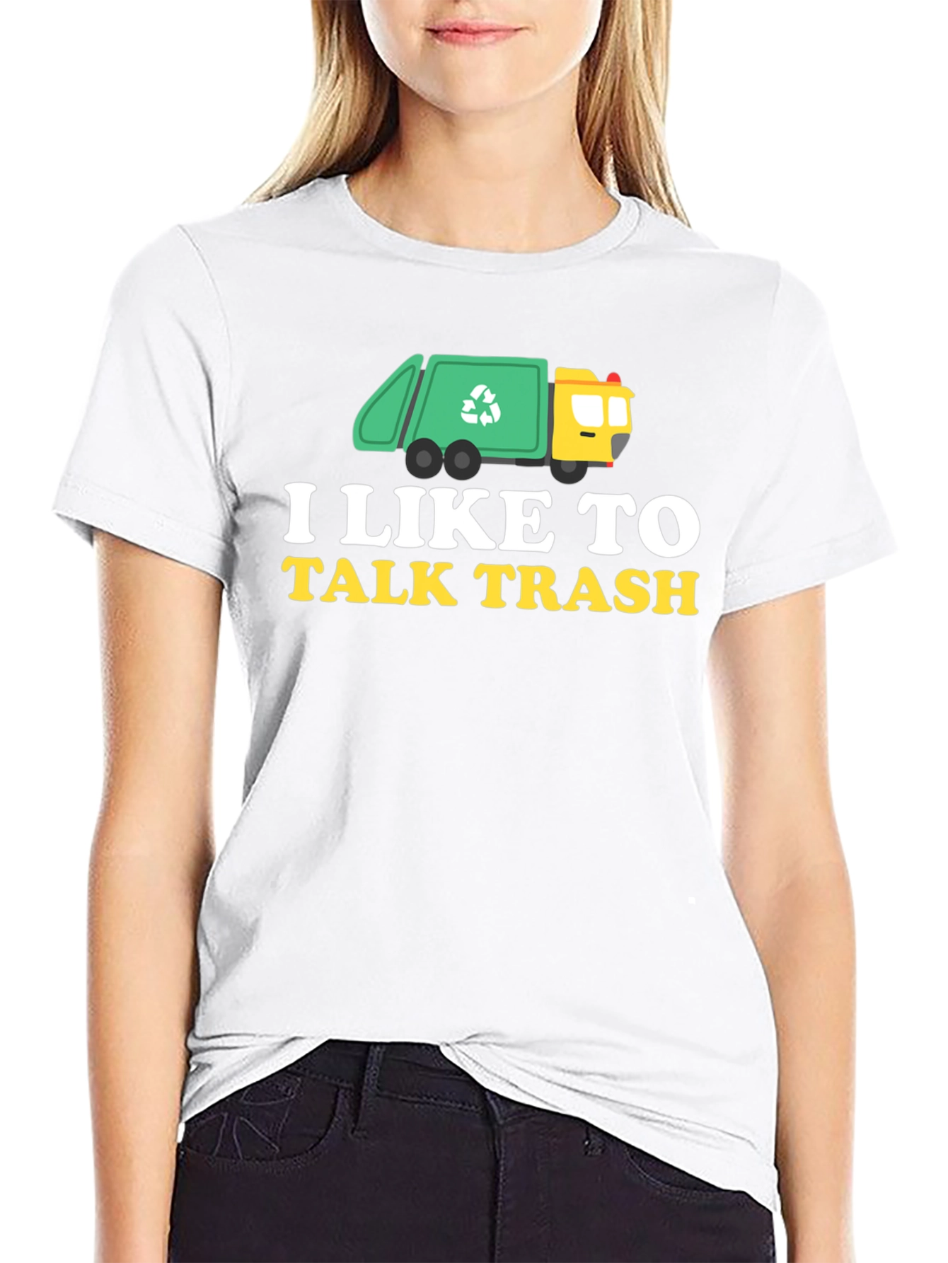 I Like to Talk Trash Graphic T-Shirt