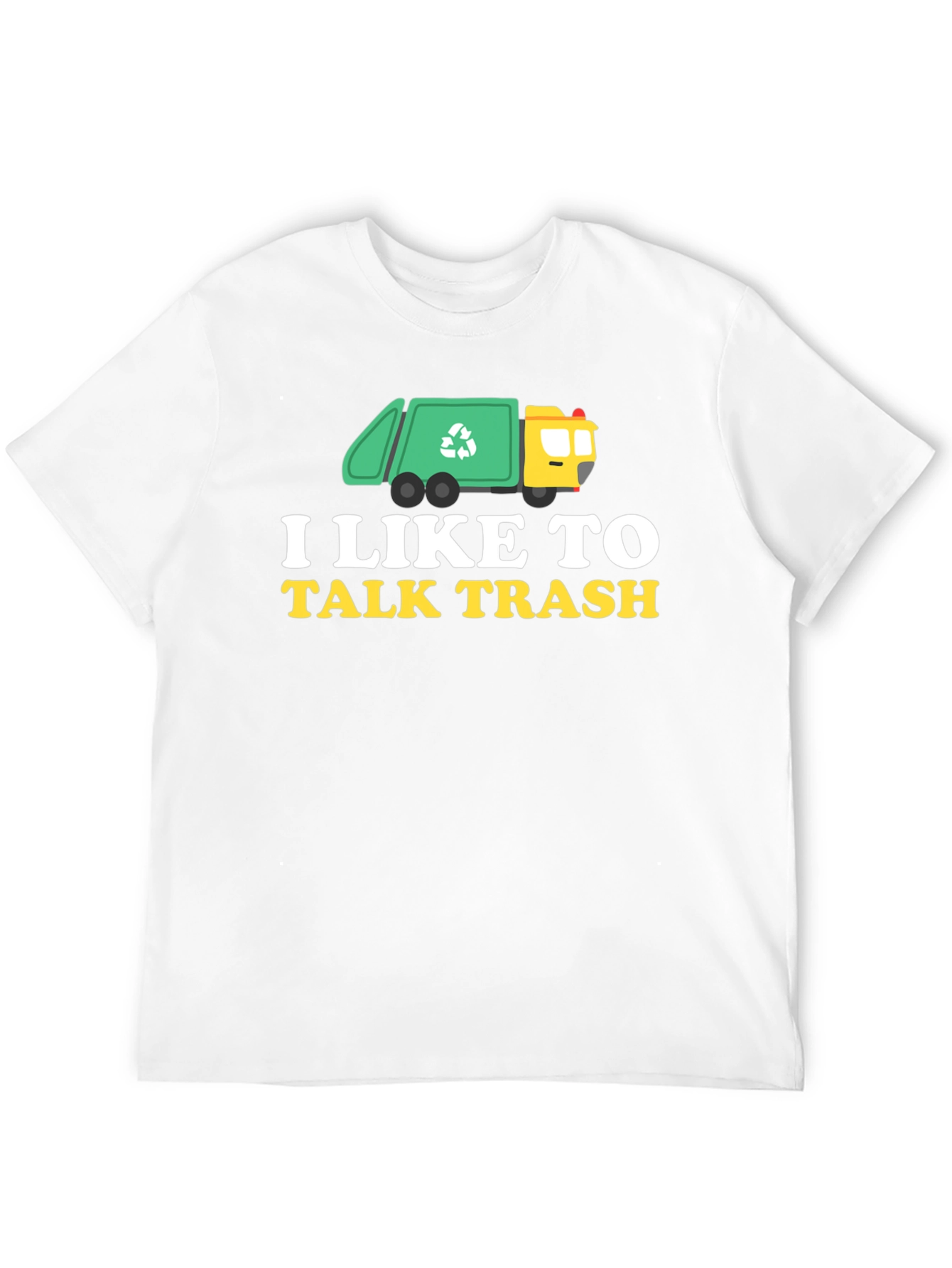 I Like to Talk Trash Graphic T-Shirt