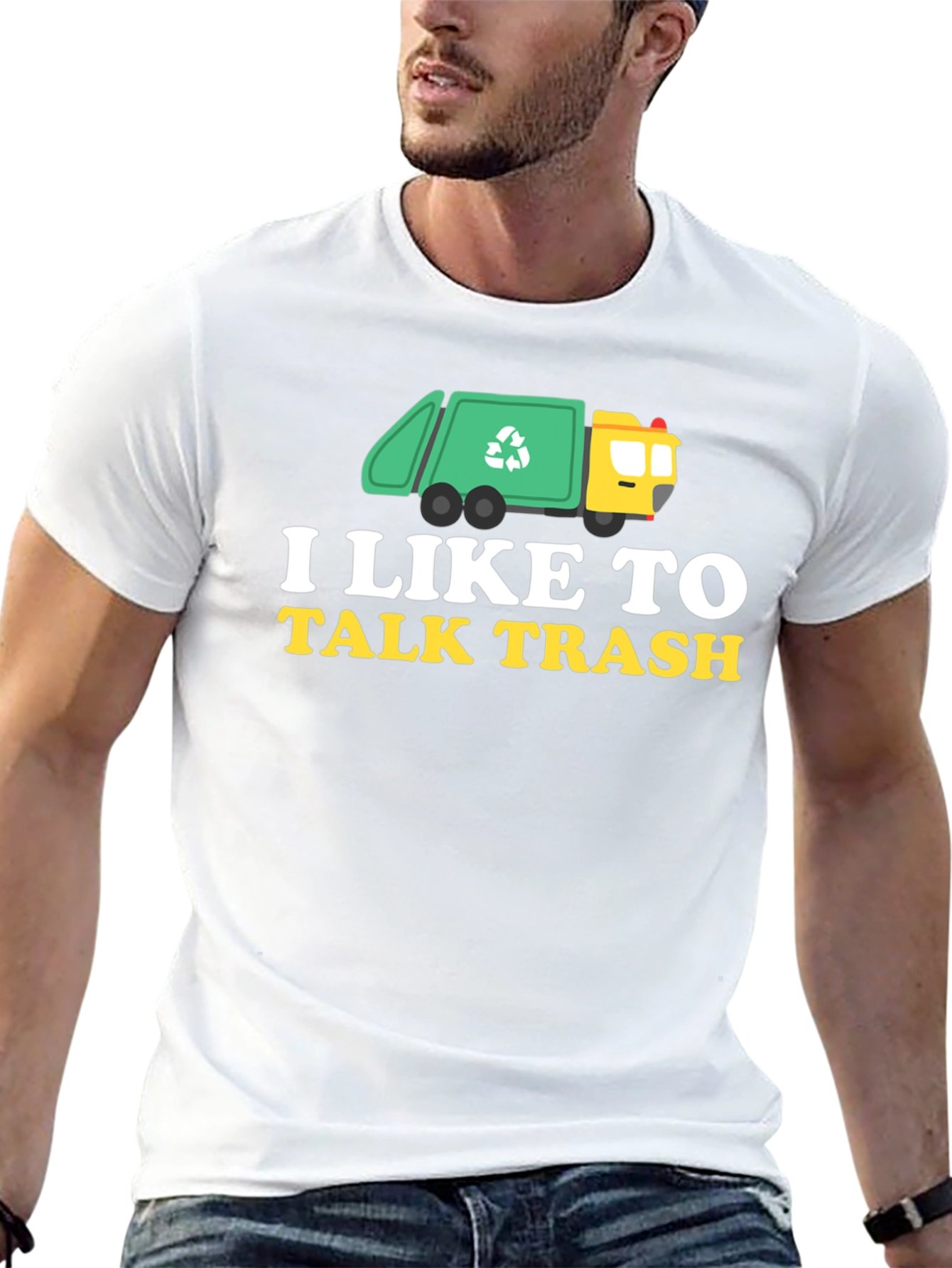 I Like to Talk Trash Graphic T-Shirt