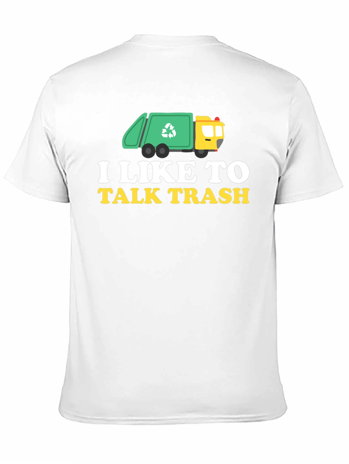 I Like to Talk Trash Graphic T-Shirt