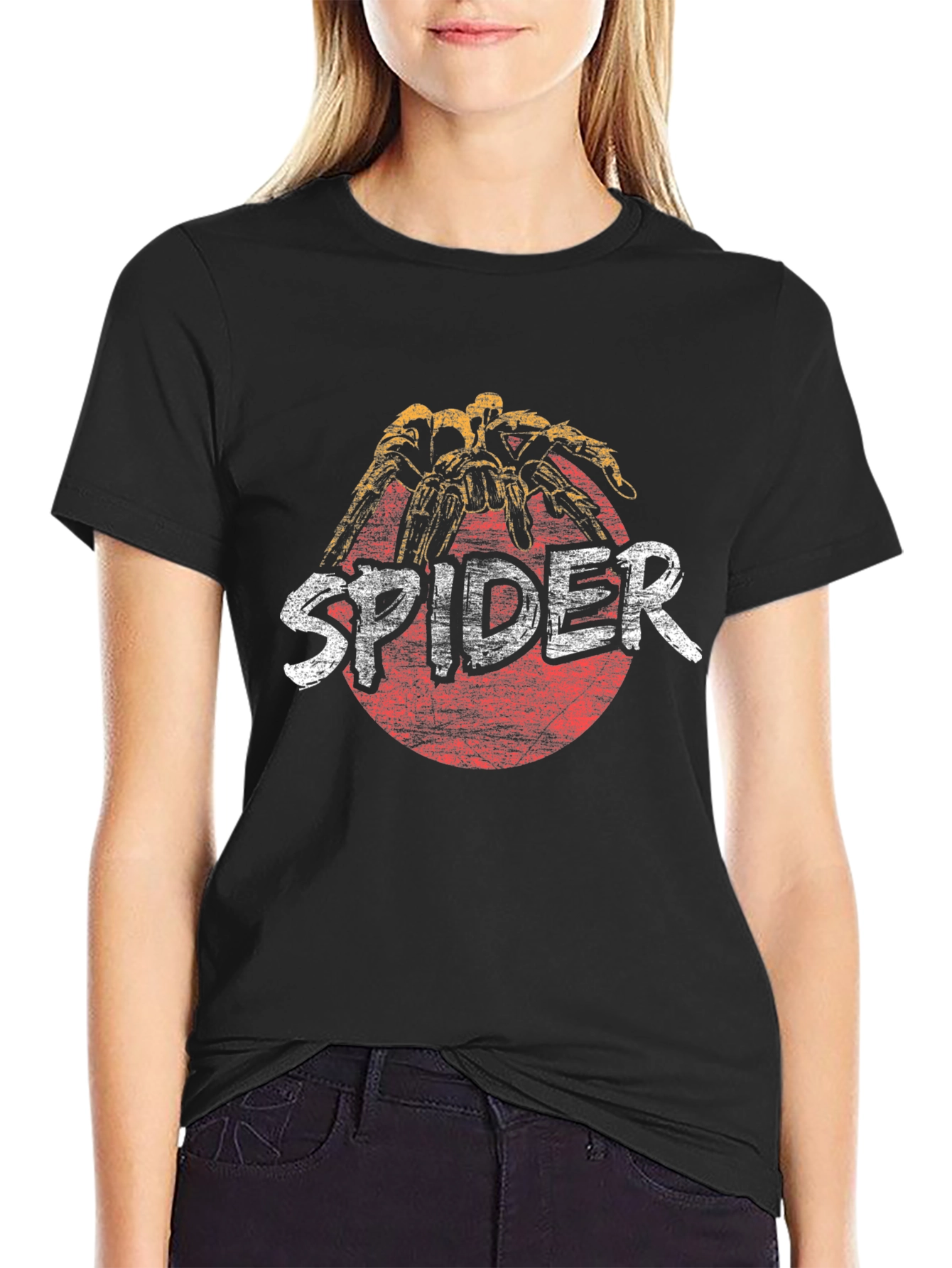 Spider Graphic T-Shirt - Creepy Cool Tee