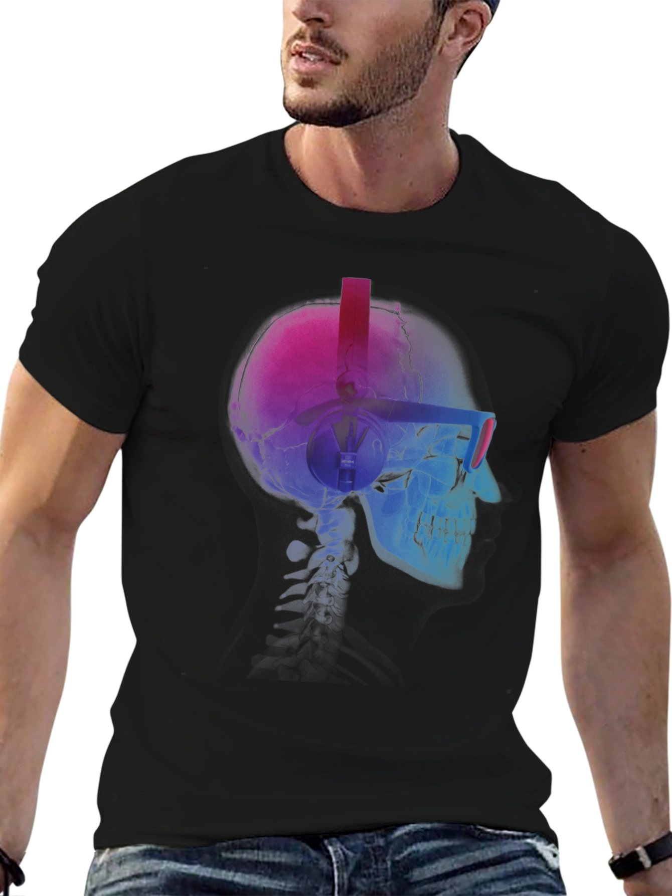 Skull VR Headset T-Shirt