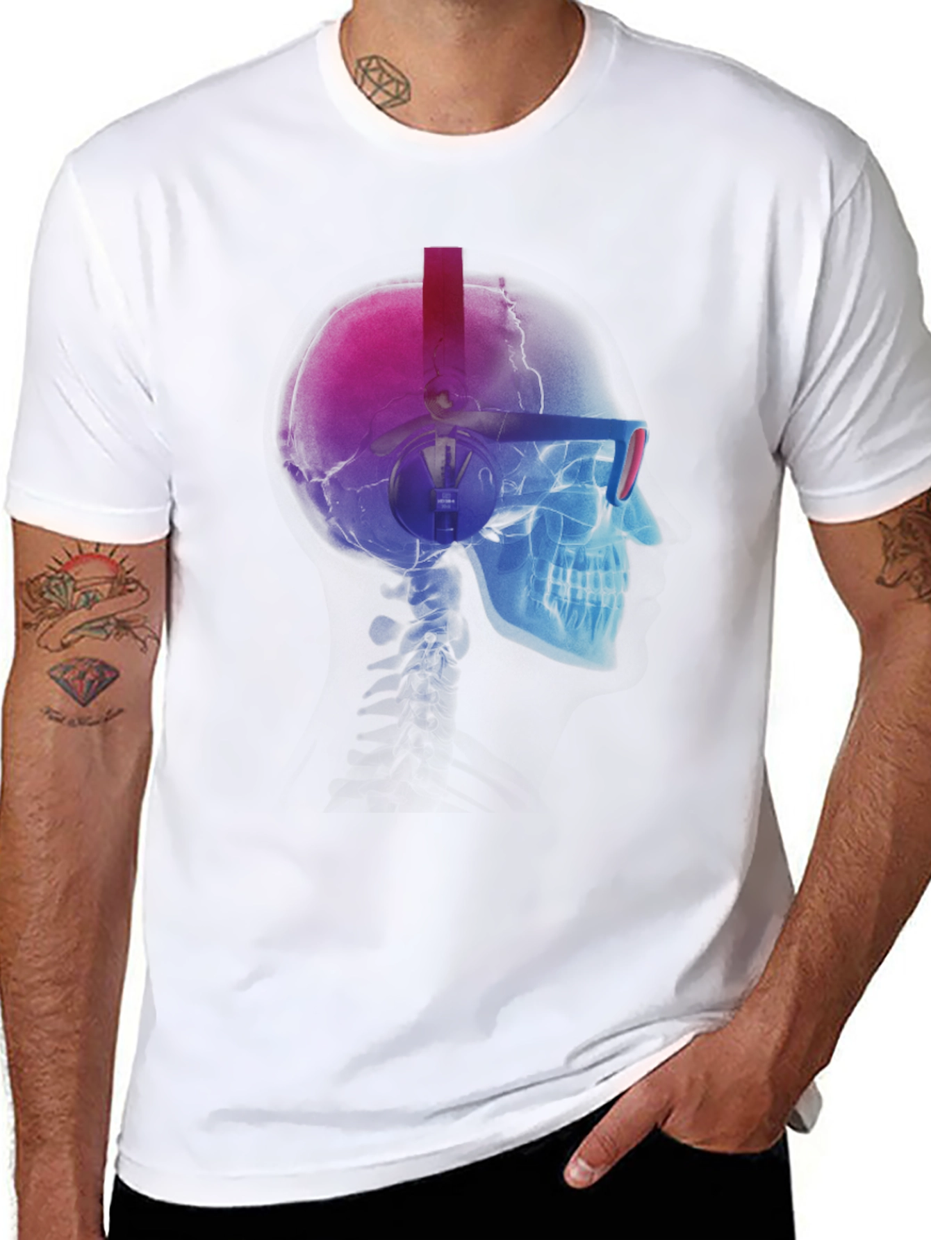 Skull VR Headset T-Shirt
