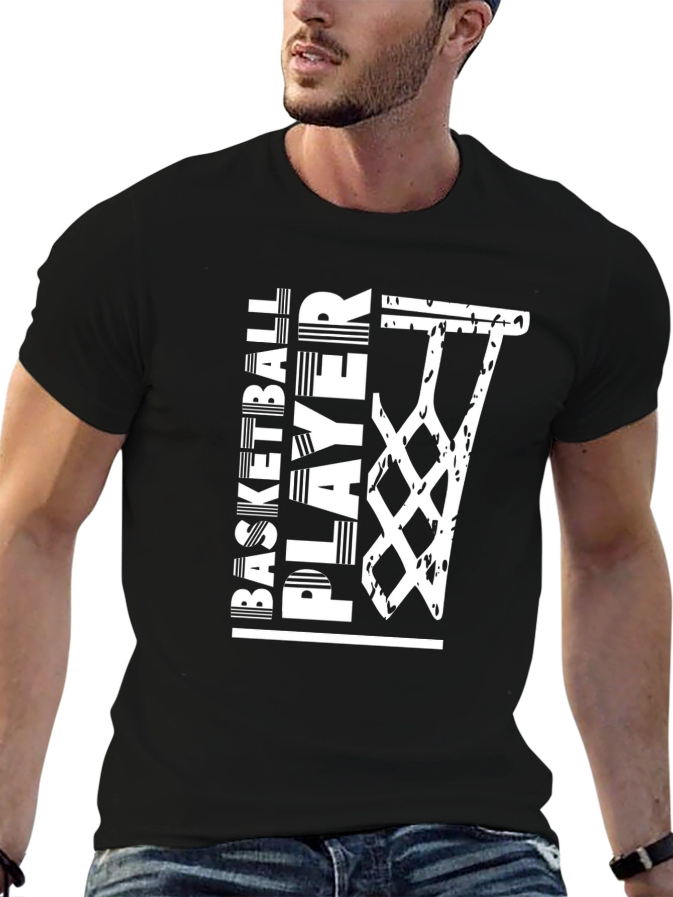 Basketball Player Graphic Tee