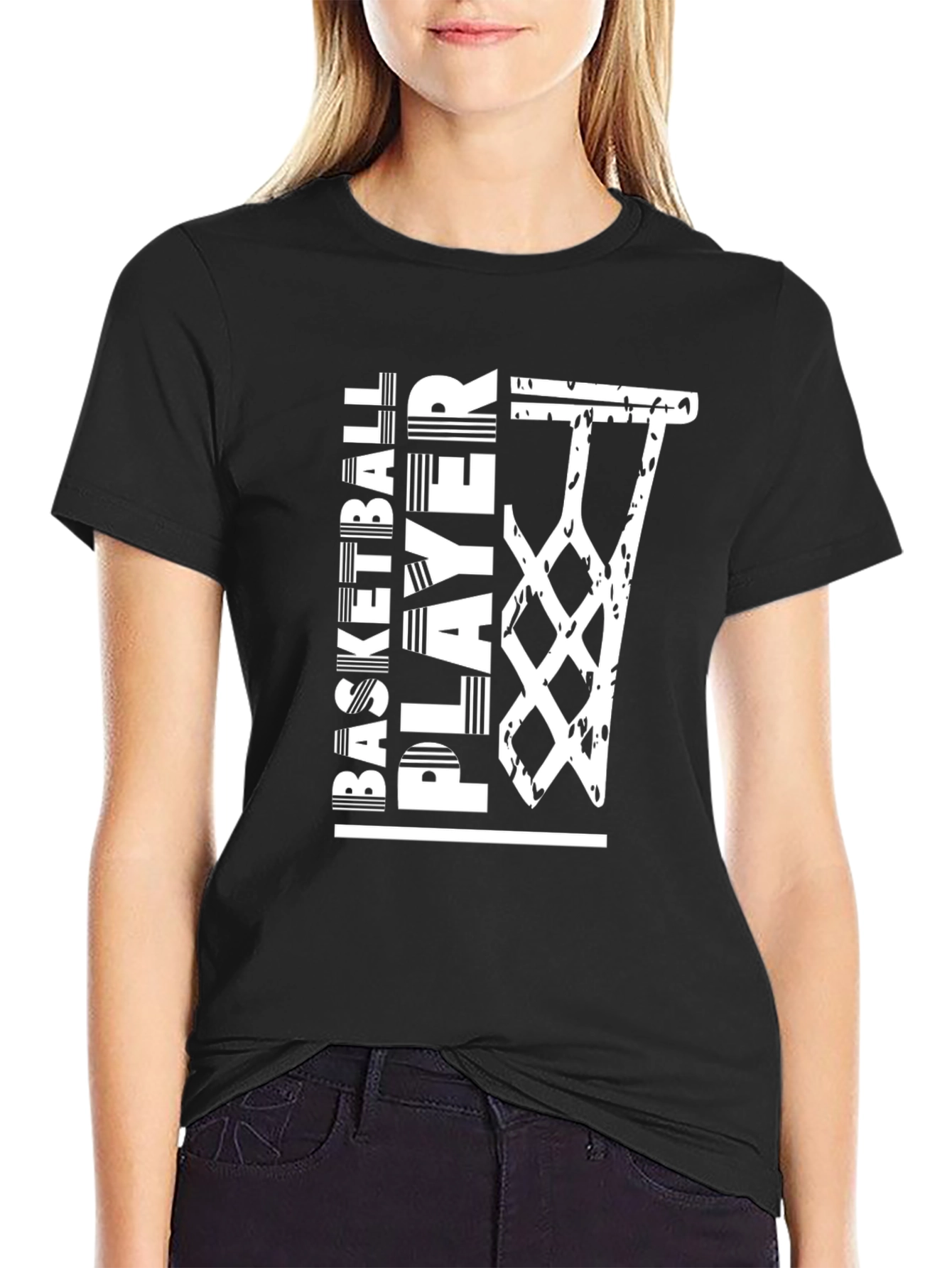 Basketball Player Graphic Tee