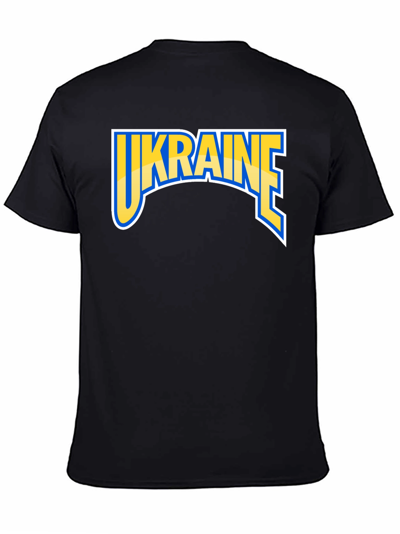 Ukraine Graphic Tee - Bold Patriotic Style