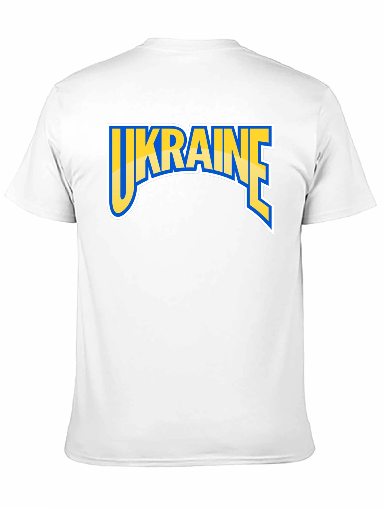 Ukraine Graphic Tee - Bold Patriotic Style