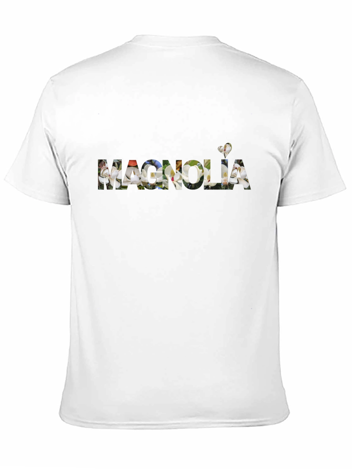 Magnolia Graphic Tee - Classic Black Cotton