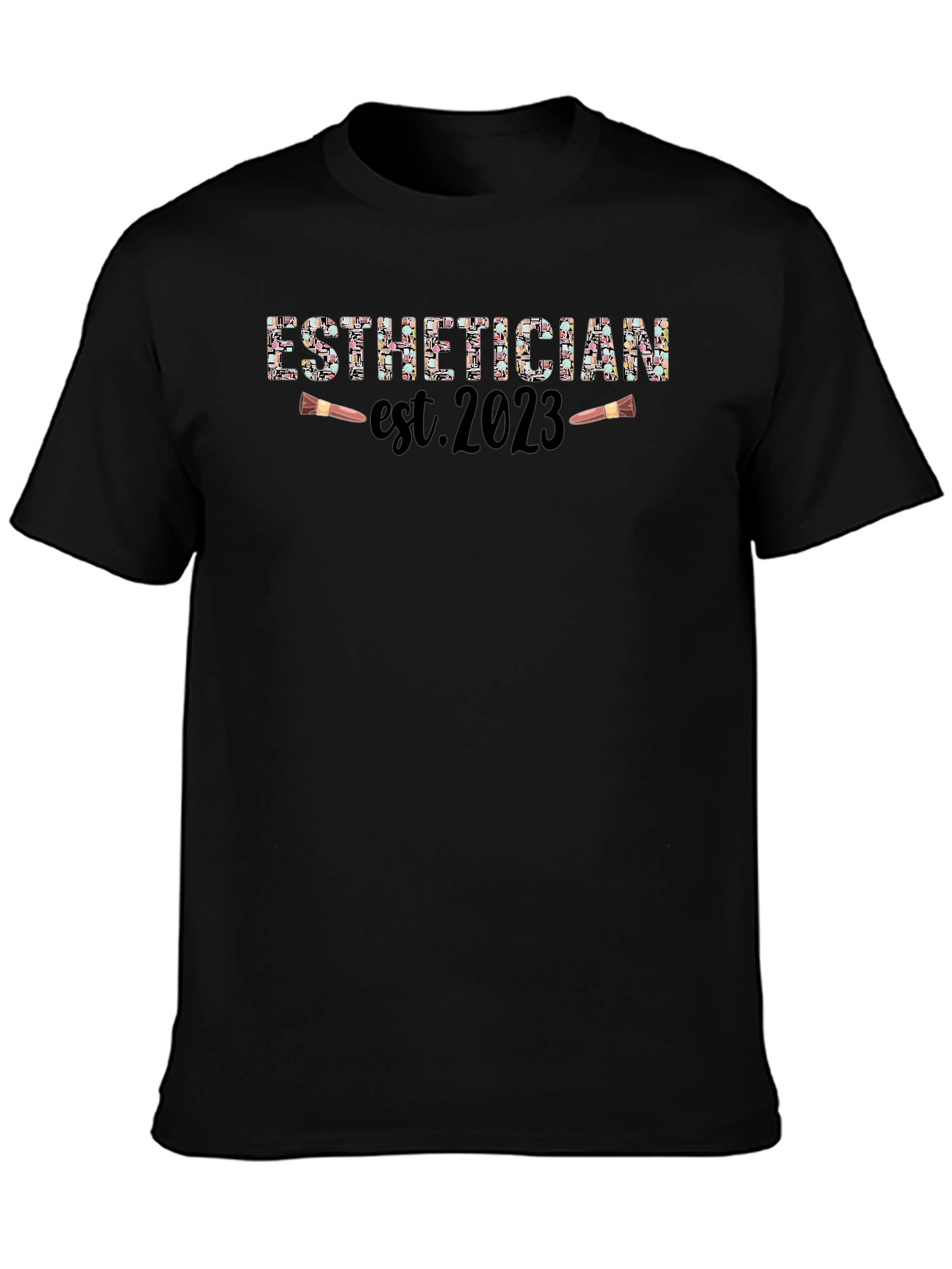 Esthetician Est. 2023 Black T-Shirt