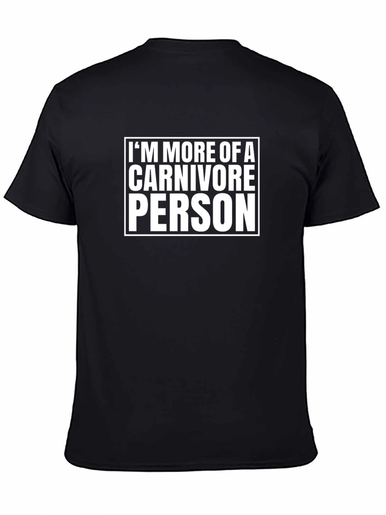 Carnivore Person Black Graphic T-Shirt