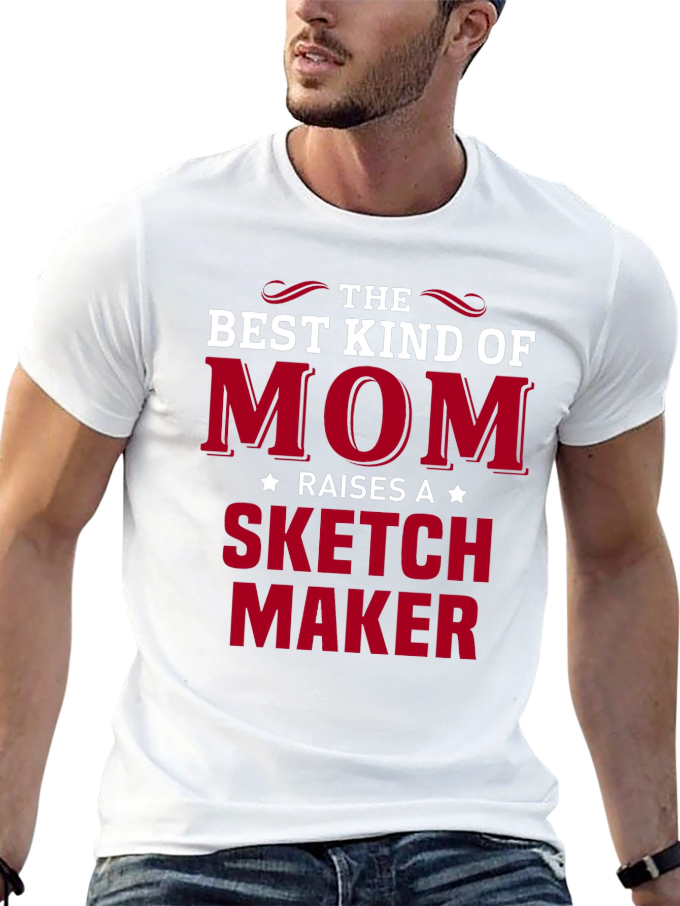 Best Kind of Mom Sketch Maker T-Shirt
