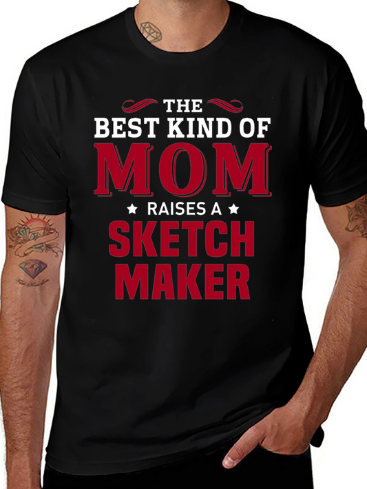Best Kind of Mom Sketch Maker T-Shirt