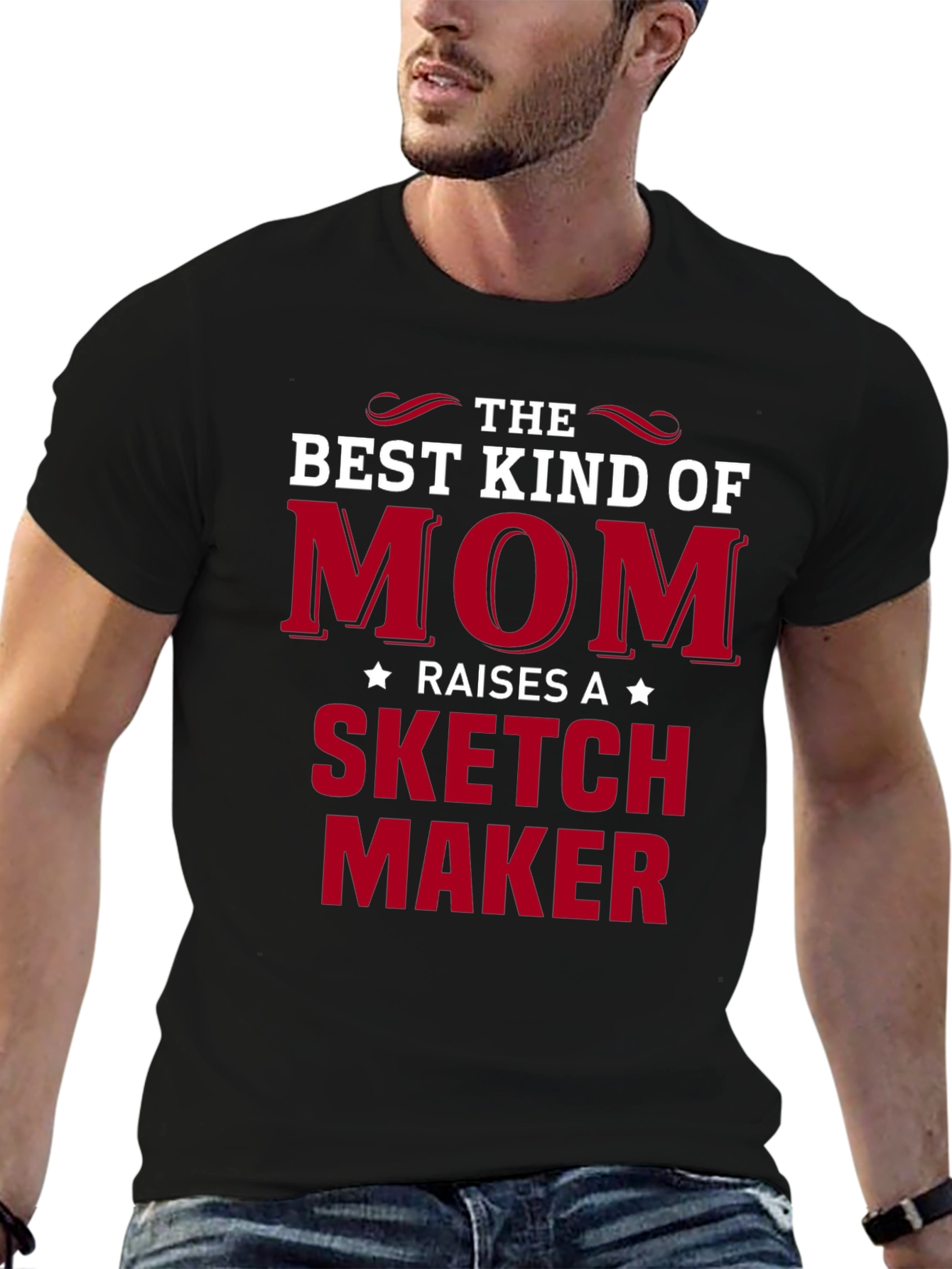 Best Kind of Mom Sketch Maker T-Shirt
