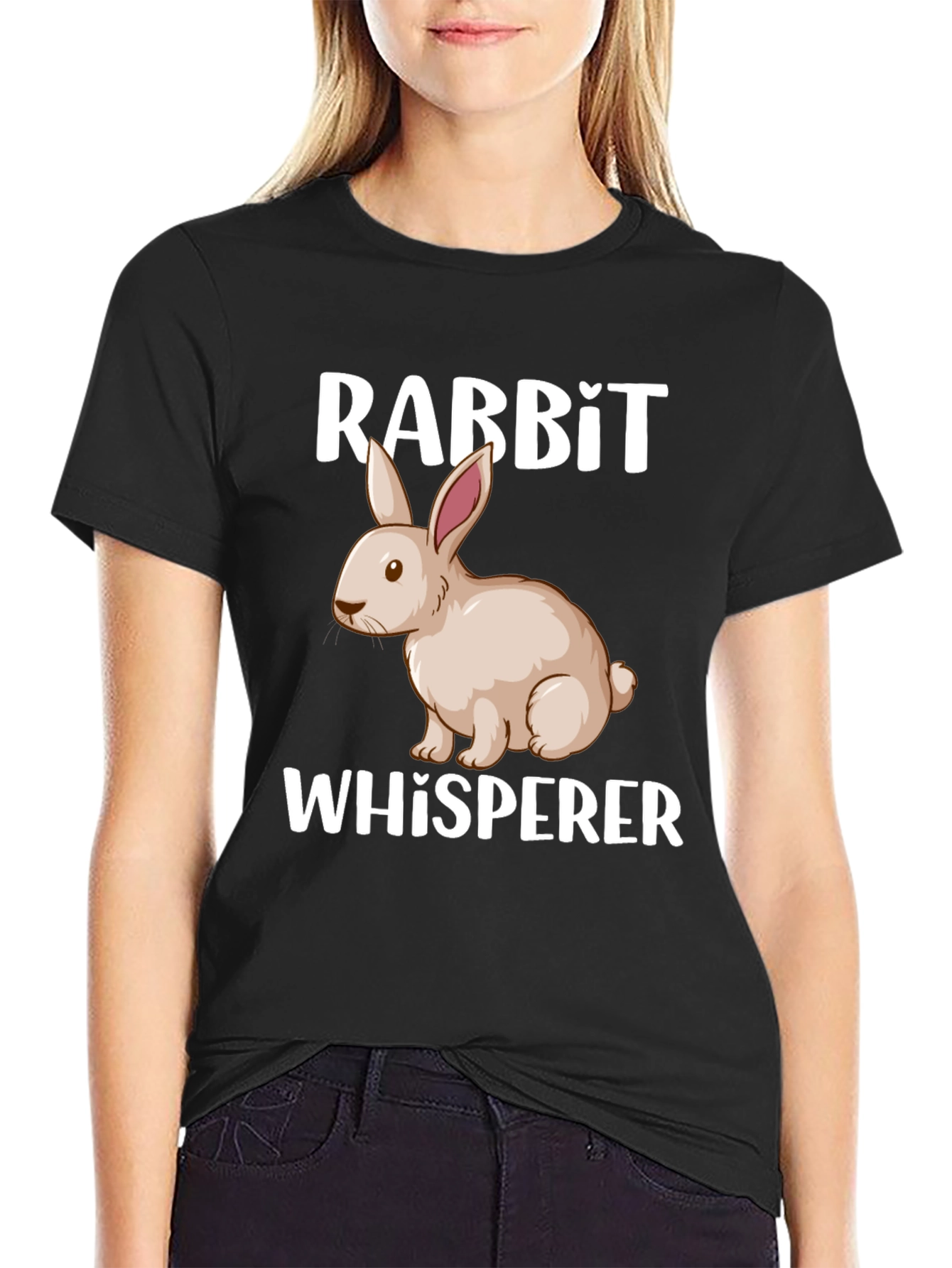 Rabbit Whisperer Graphic Tee