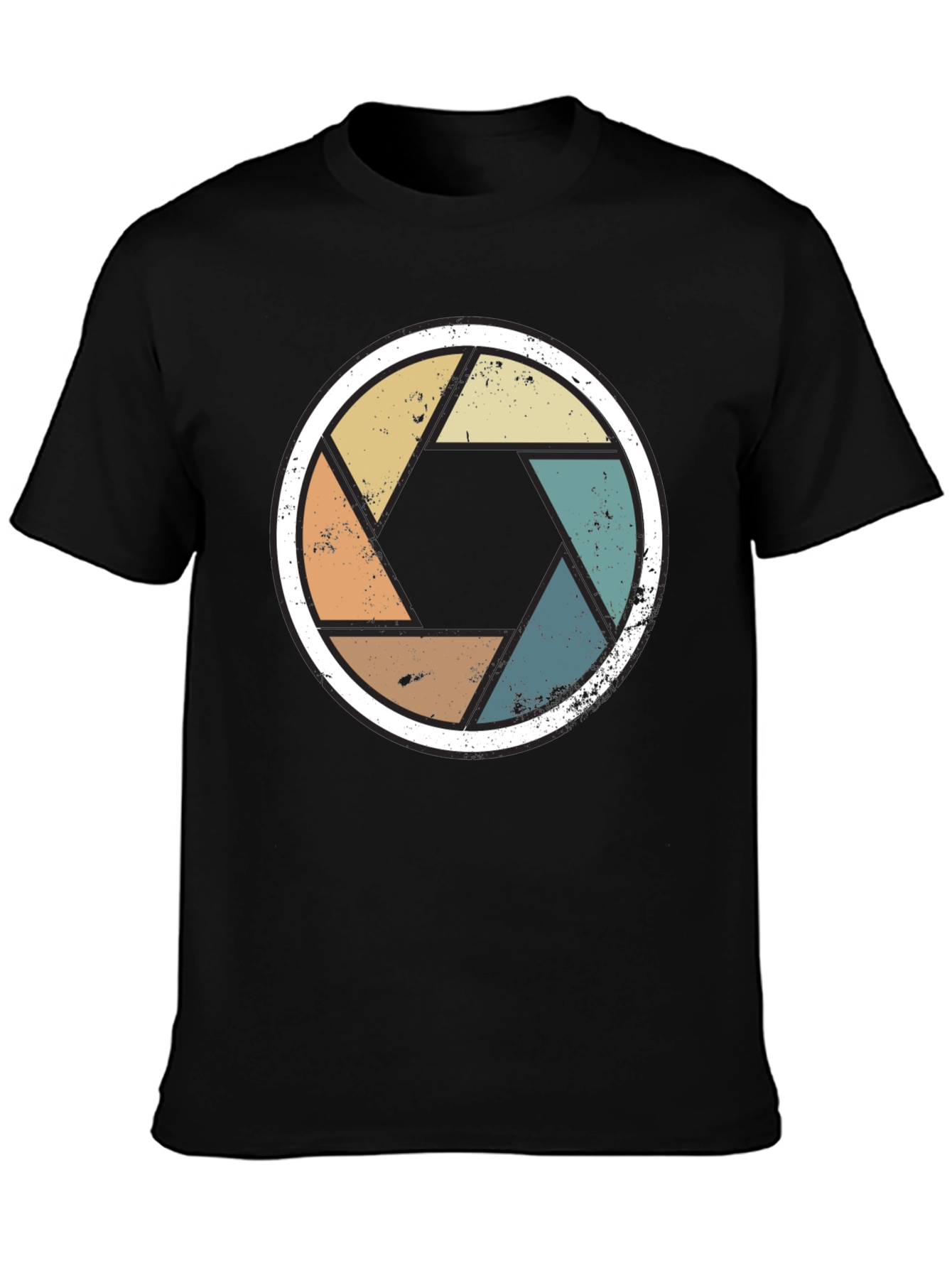 Retro Camera Aperture T-Shirt - Photographer Gift