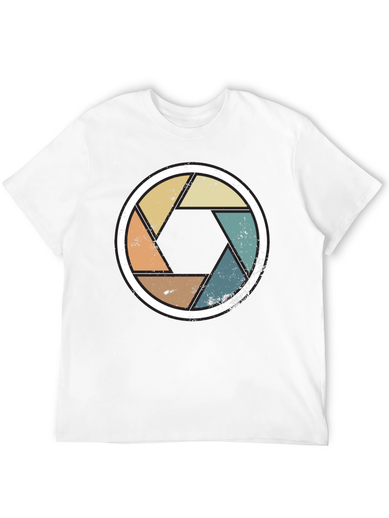 Retro Camera Aperture T-Shirt - Photographer Gift