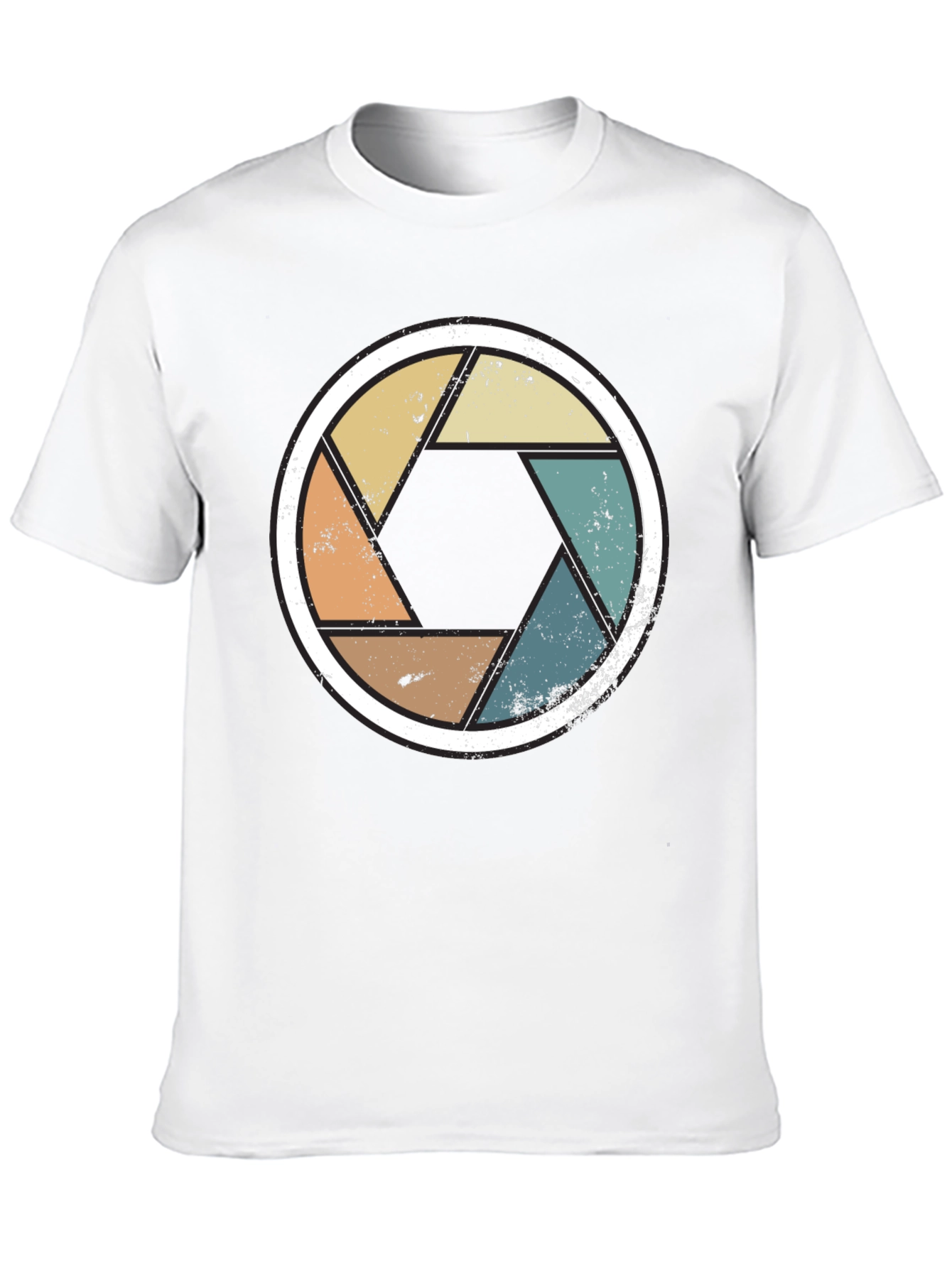Retro Camera Aperture T-Shirt - Photographer Gift