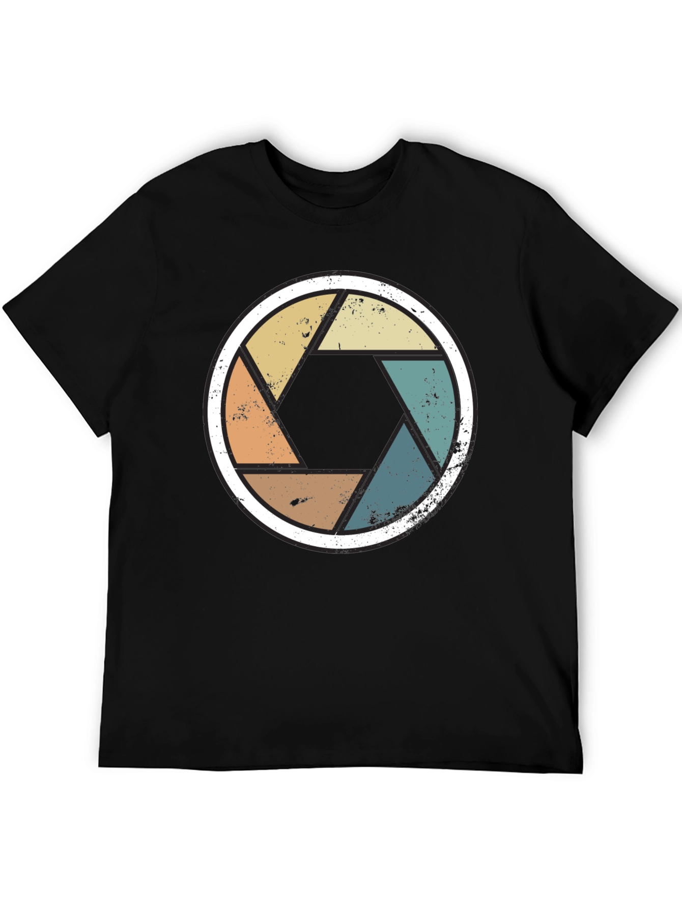 Retro Camera Aperture T-Shirt - Photographer Gift