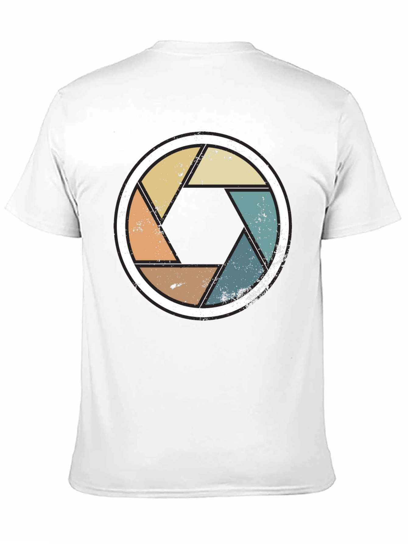Retro Camera Aperture T-Shirt - Photographer Gift