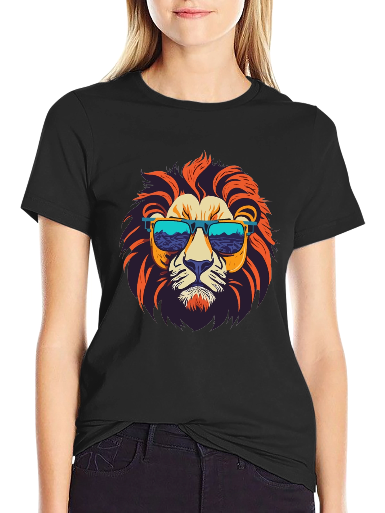 Lion Graphic T-Shirt - Cool & Stylish Menswear