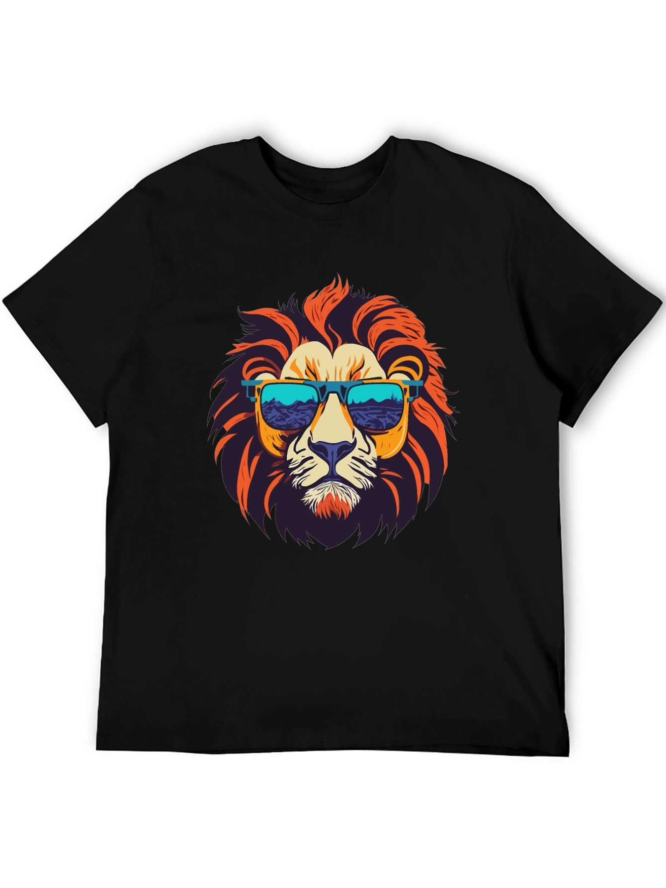 Lion Graphic T-Shirt - Cool & Stylish Menswear
